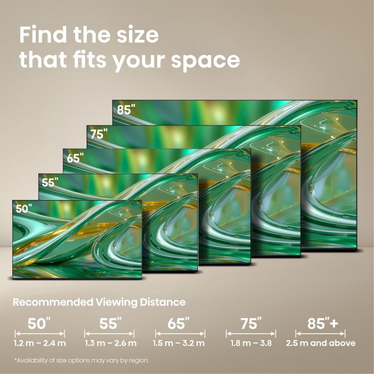 Hisense Mini-LED-Fernseher »85E8S« 215 cm/85 ″ Smart-TV