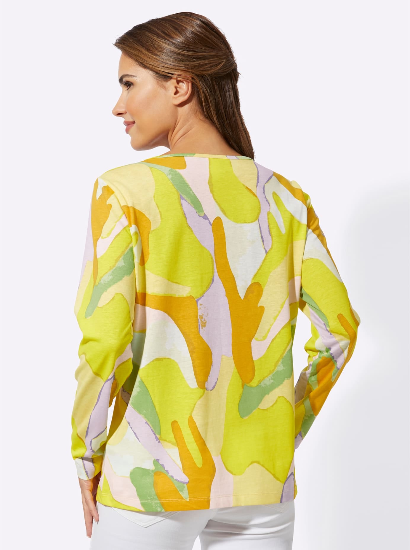 Classic Basics Langarmshirt »Druck-Shirt«, (1 tlg.)