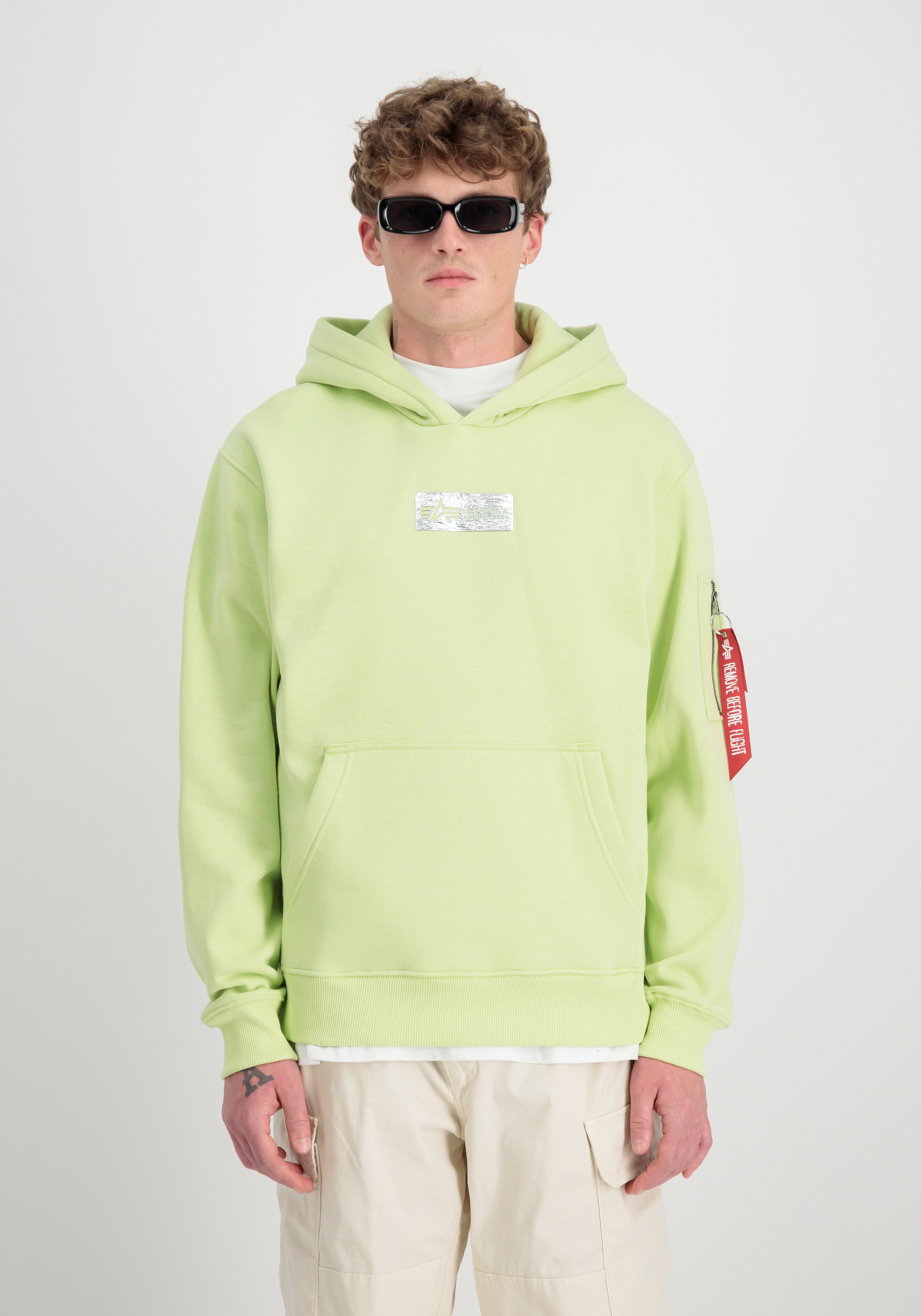 Alpha Industries Hoodie »Alpha Industries Men - Hoodies Metal Plate Hoodie«