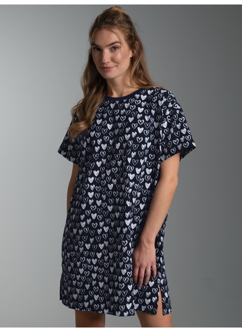 Trigema Bigshirt »TRIGEMA Bigshirt mit Allover Herz Print« 1