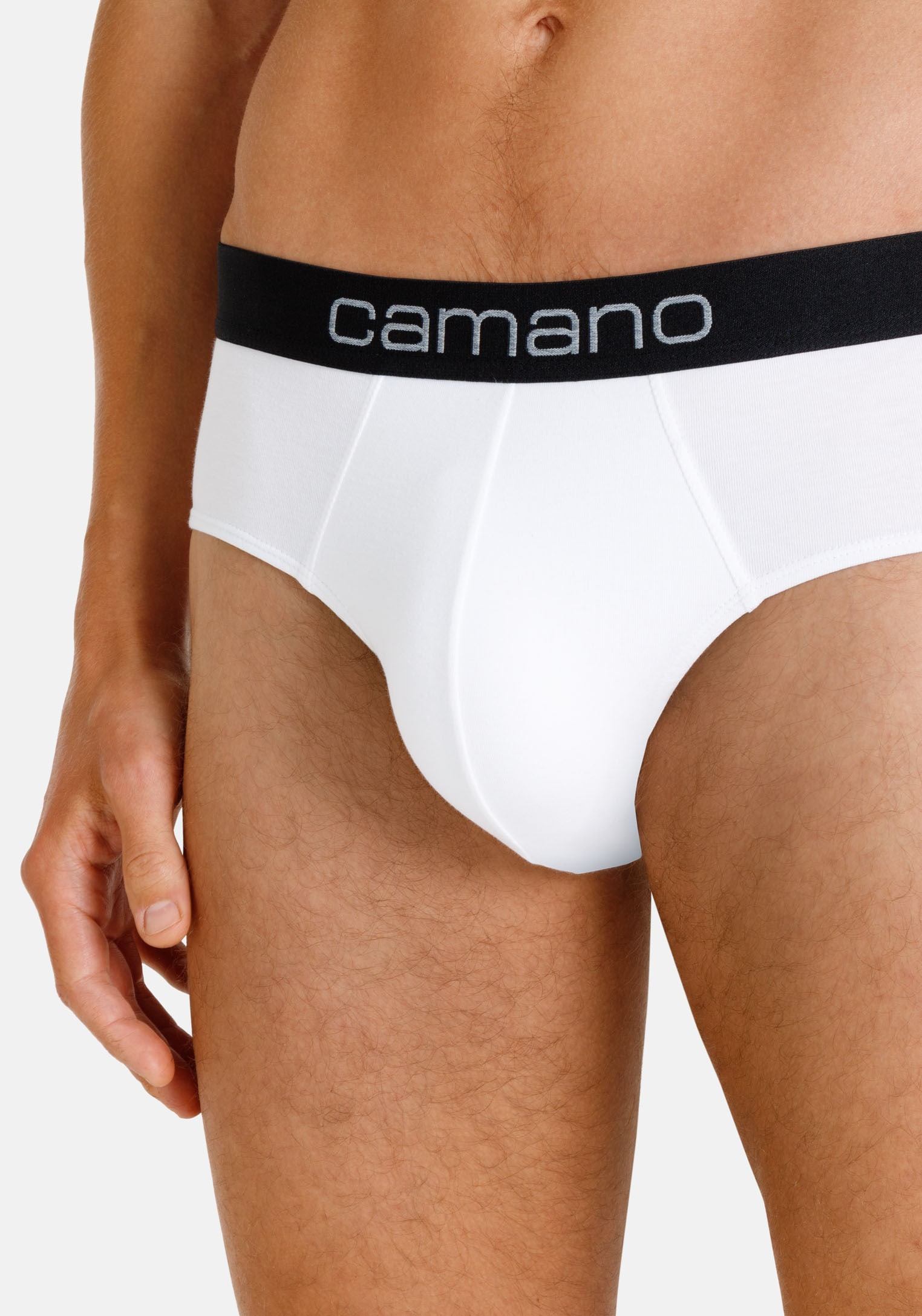 Camano Slip »comfort«, (2er Pack), mit elastischem Logobund