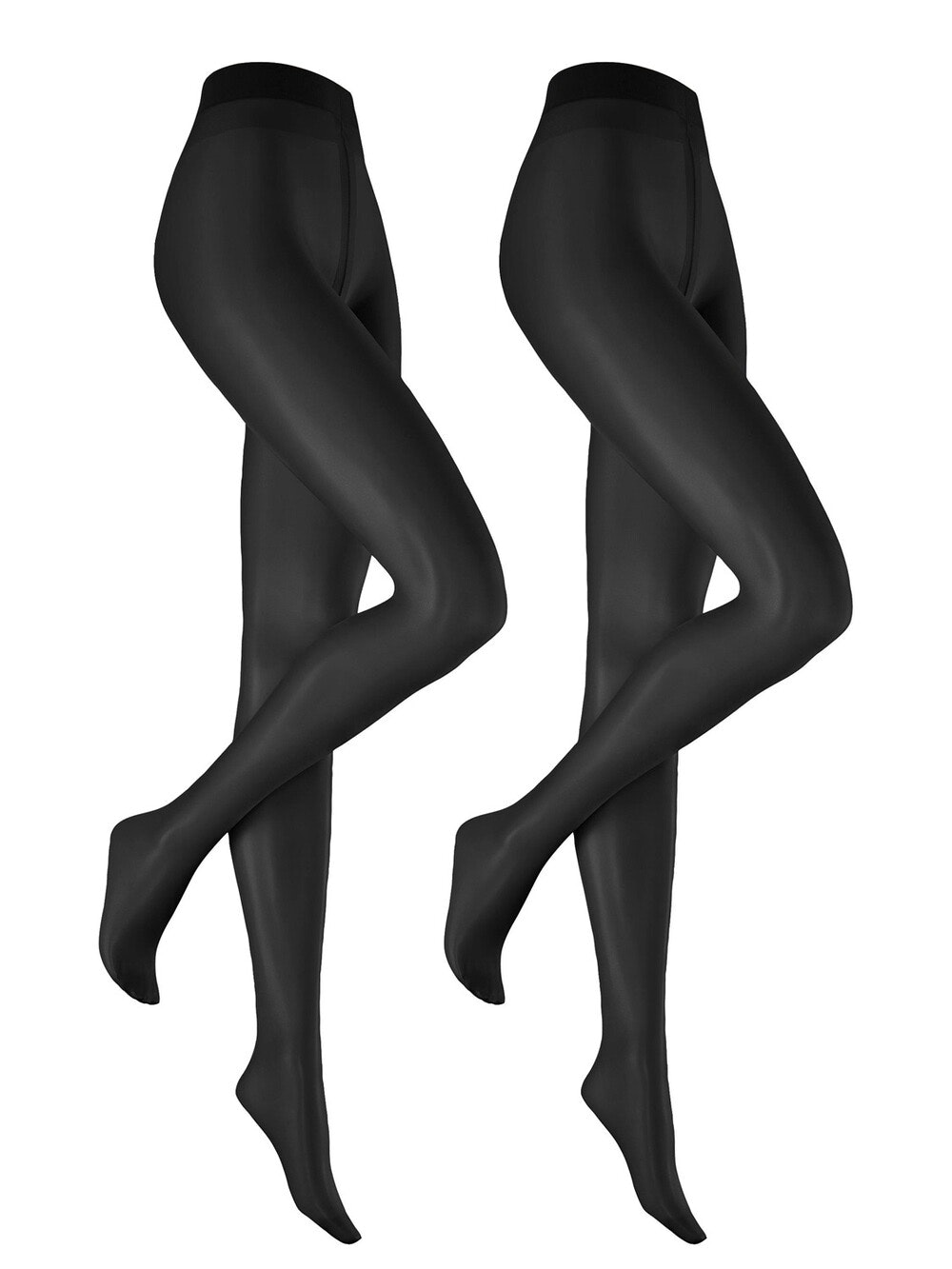 Hudson Feinstrumpfhose »SIMPLY 20« 15 2er Pack,  transparente verstärkte Spitze, Komfortbund