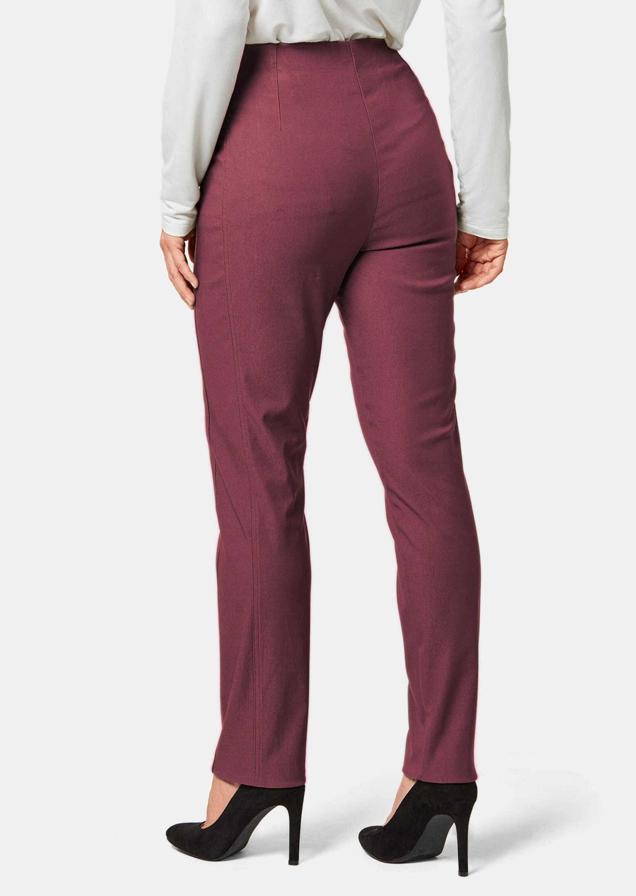 GOLDNER 2-in-1-Hose »Wärmende Schlupfhose LOUISA in knitterarmer Ware«