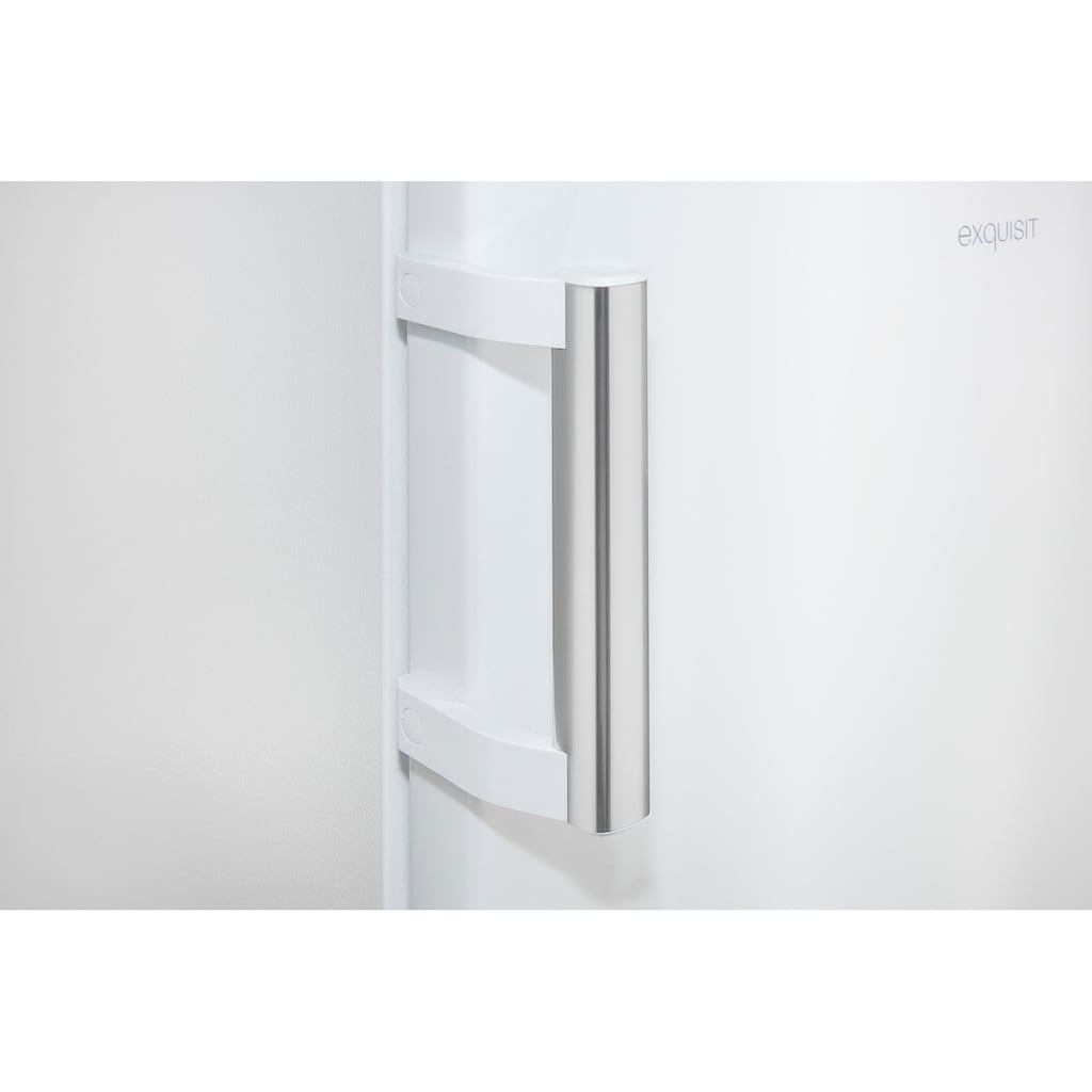 exquisit Kühlschrank »KS16-V-H-010D«, KS16-V-H-010D weiss, 85,5 cm hoch, 56 cm breit