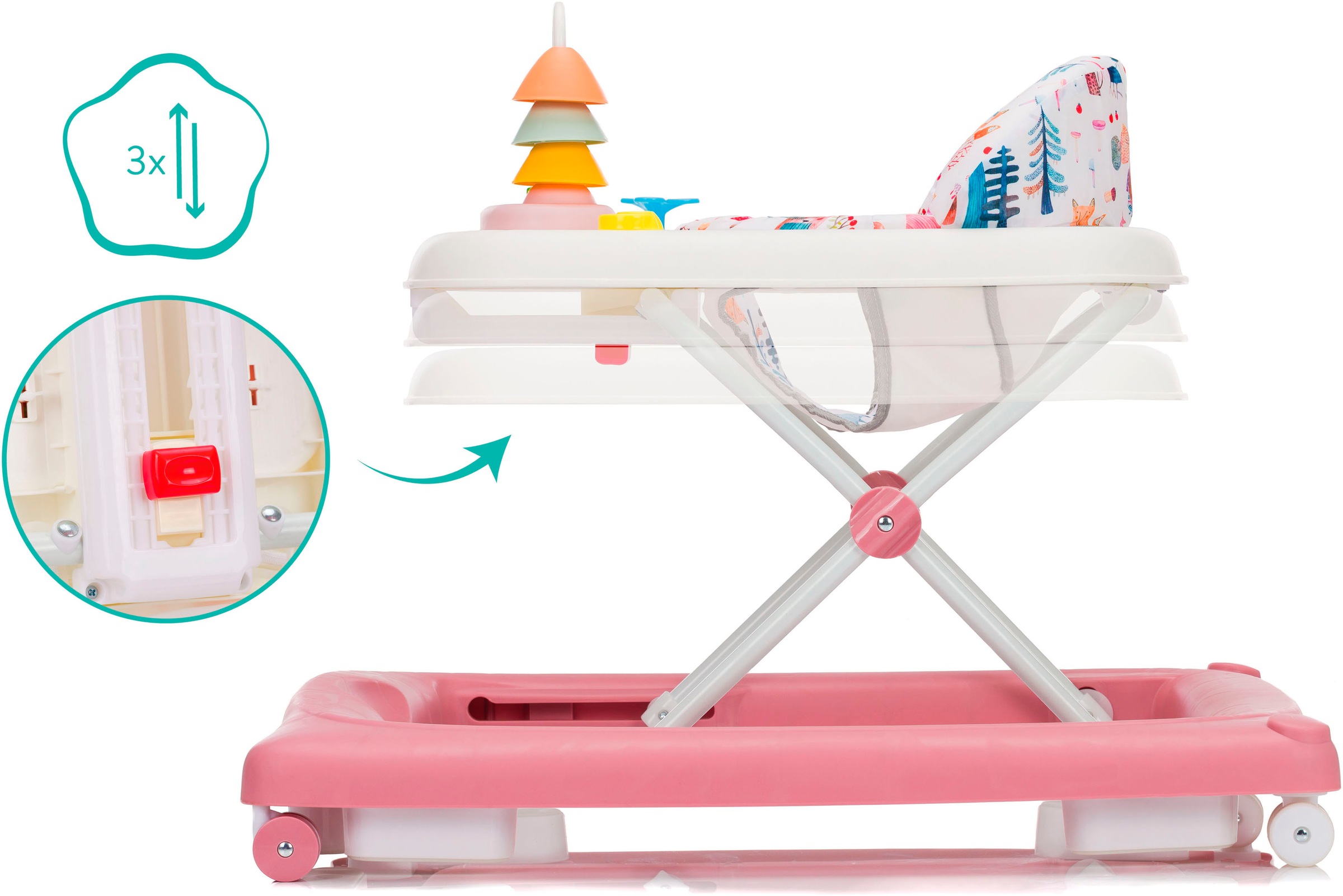 Fillikid Lauflernhilfe »Emil« mit Sicherheitsstoppern