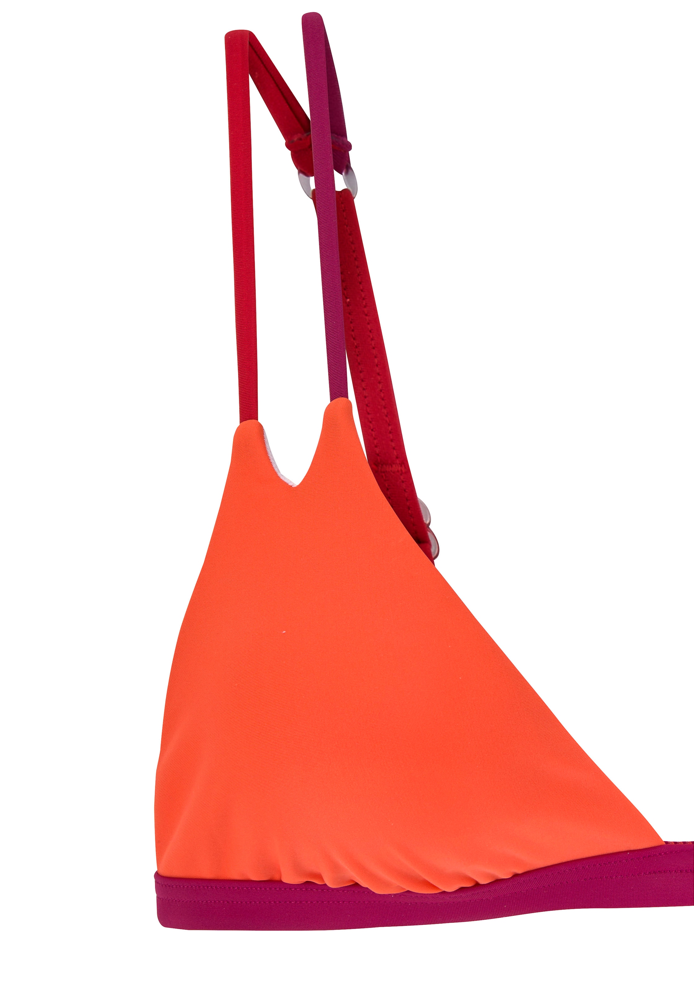 s.Oliver Triangel-Bikini-Top »Yella« mit Doppelträgern und kontrastfarbenen Details