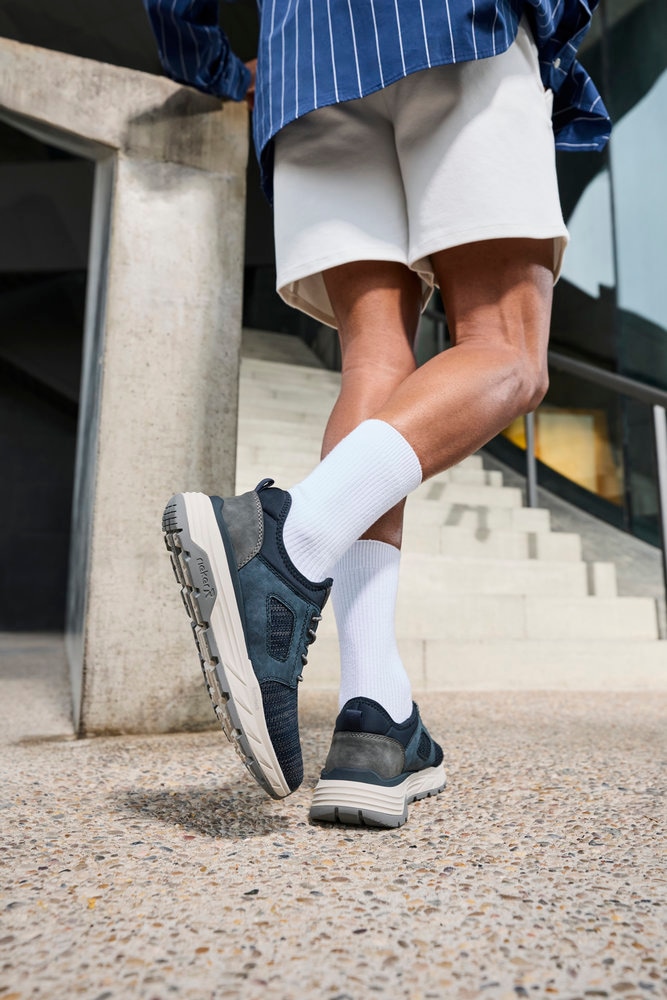 Rieker Slip-On Sneaker  Slipper, Schlupfschuh, Halbschuh, Freizeitsneaker mit Gummizug