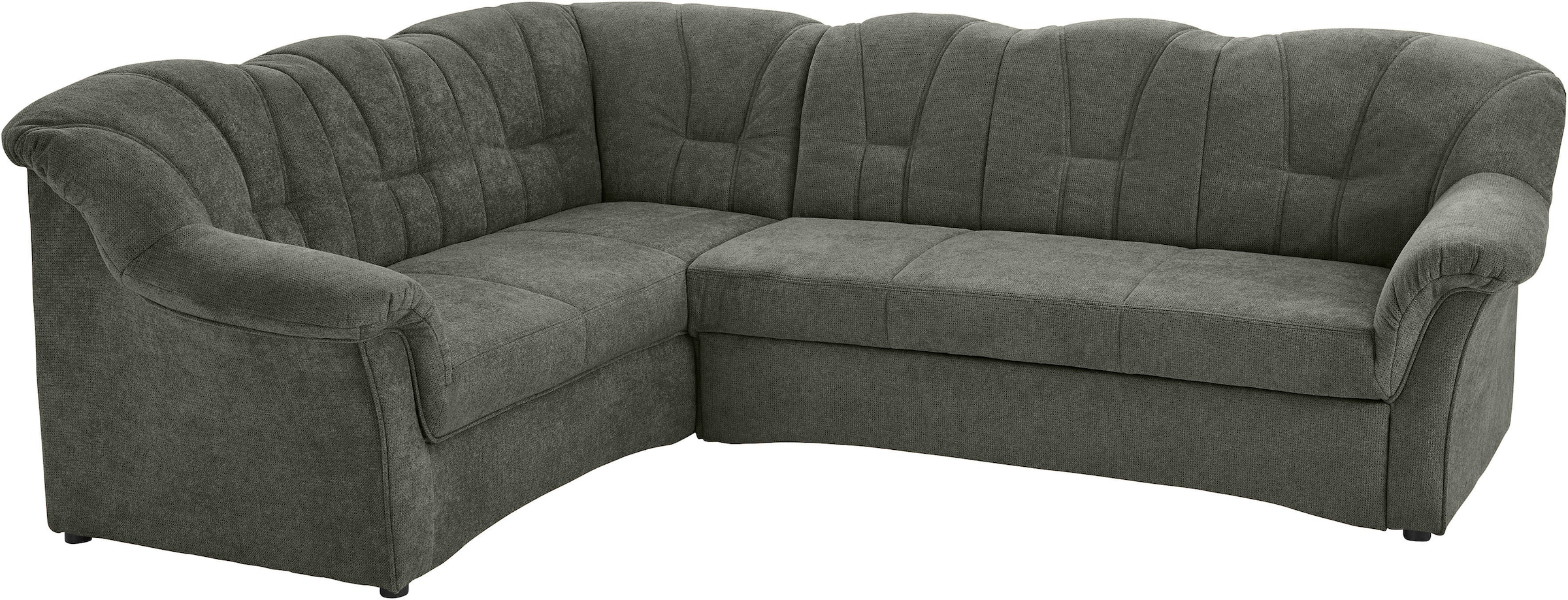 DOMO collection Ecksofa »Papenburg B/T/H: 242/190/84 cm L-Form«, wahlweise mit Bettfunktion, Langer Schenkel links oder rechts