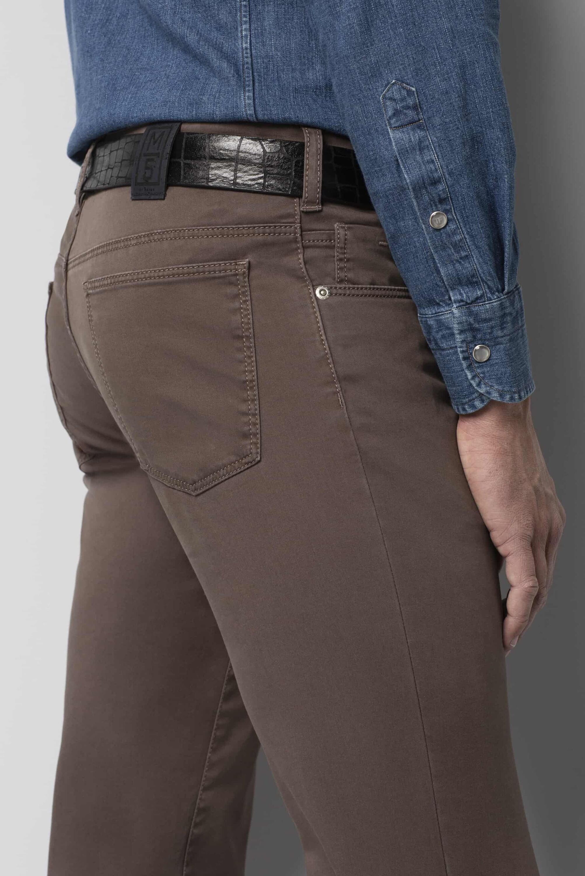 MEYER Chinohose »M5 Slim«  M5 Slim mit Stretch-Dehnbund