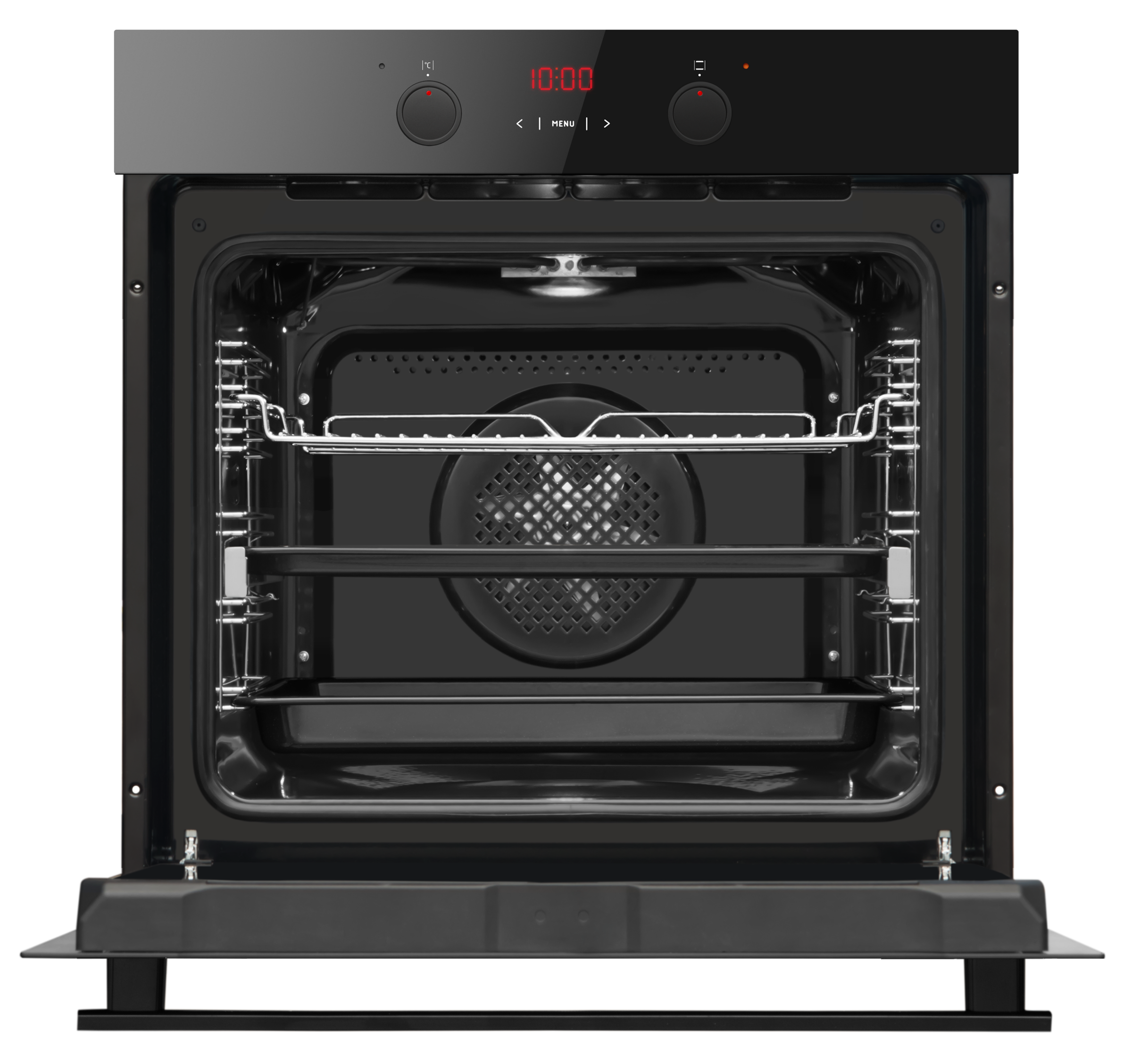 Amica Einbaubackofen »EBX 944 200 S« mit 1-fach-Teleskopauszug mit Steam Clean Groß backen, leicht reinigen: 77 l Volumen & SteamClean