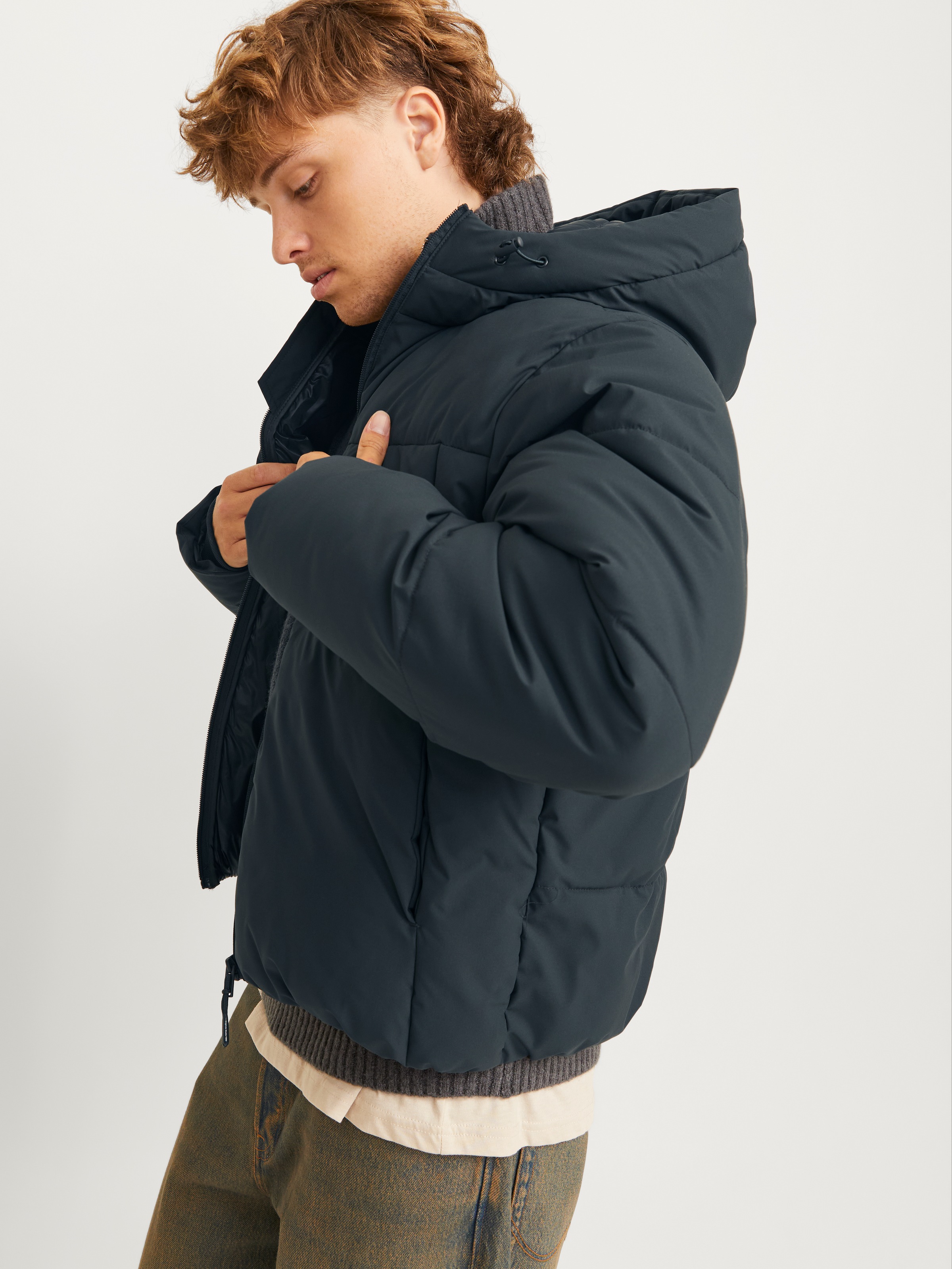 Jack & Jones Steppjacke »JORVESTERBRO PUFFER JACKET AW24 SN«, mit Kapuze
