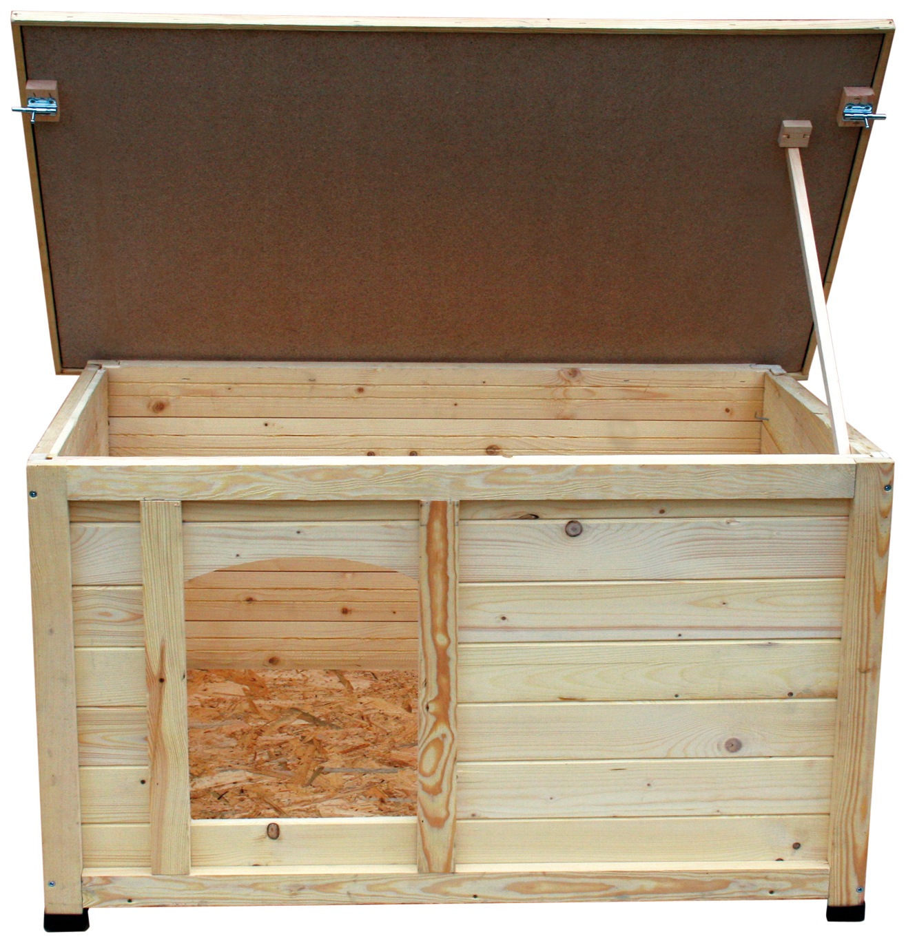 dobar Hundehütte »Lord«, BxTxH: 120x75x70 cm, mit wasserdichtem Bitumendach kaufen