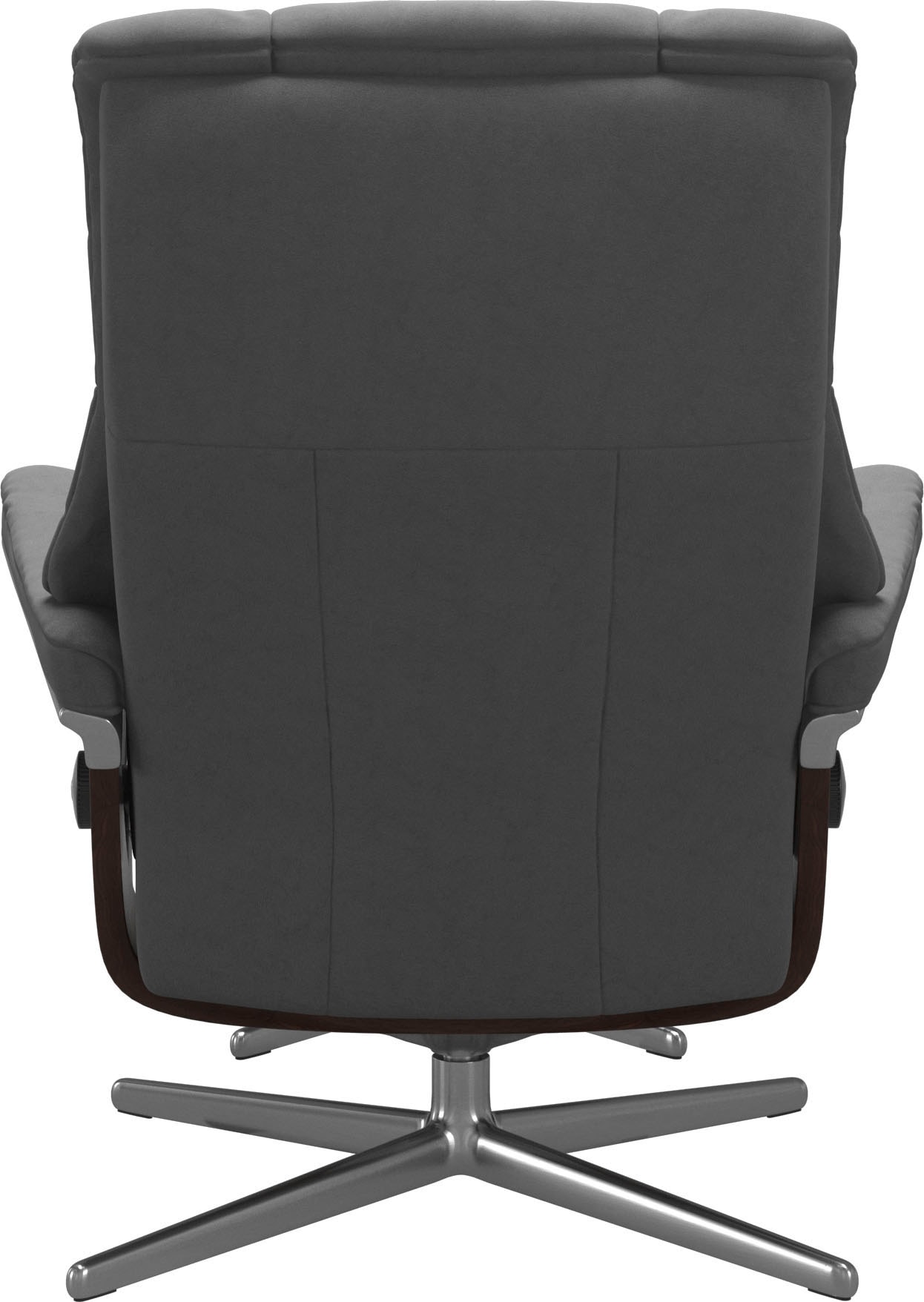 Stressless® Fußhocker »Mayfair« mit Cross Base, Größe S, M & L, Holzakzent Braun