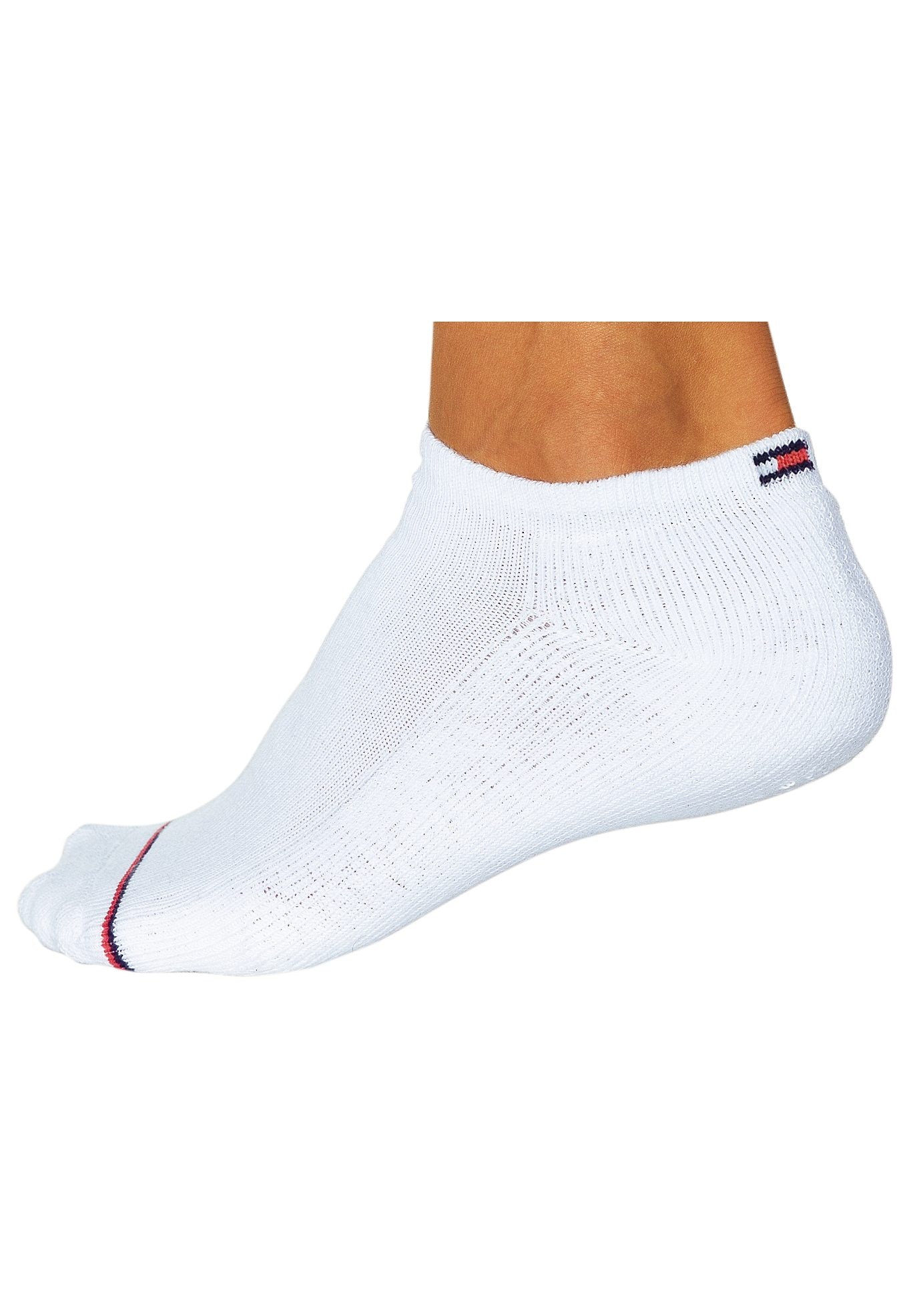 Tommy Hilfiger Sneakersocken, (4 Paar), mit Fußfrotteé