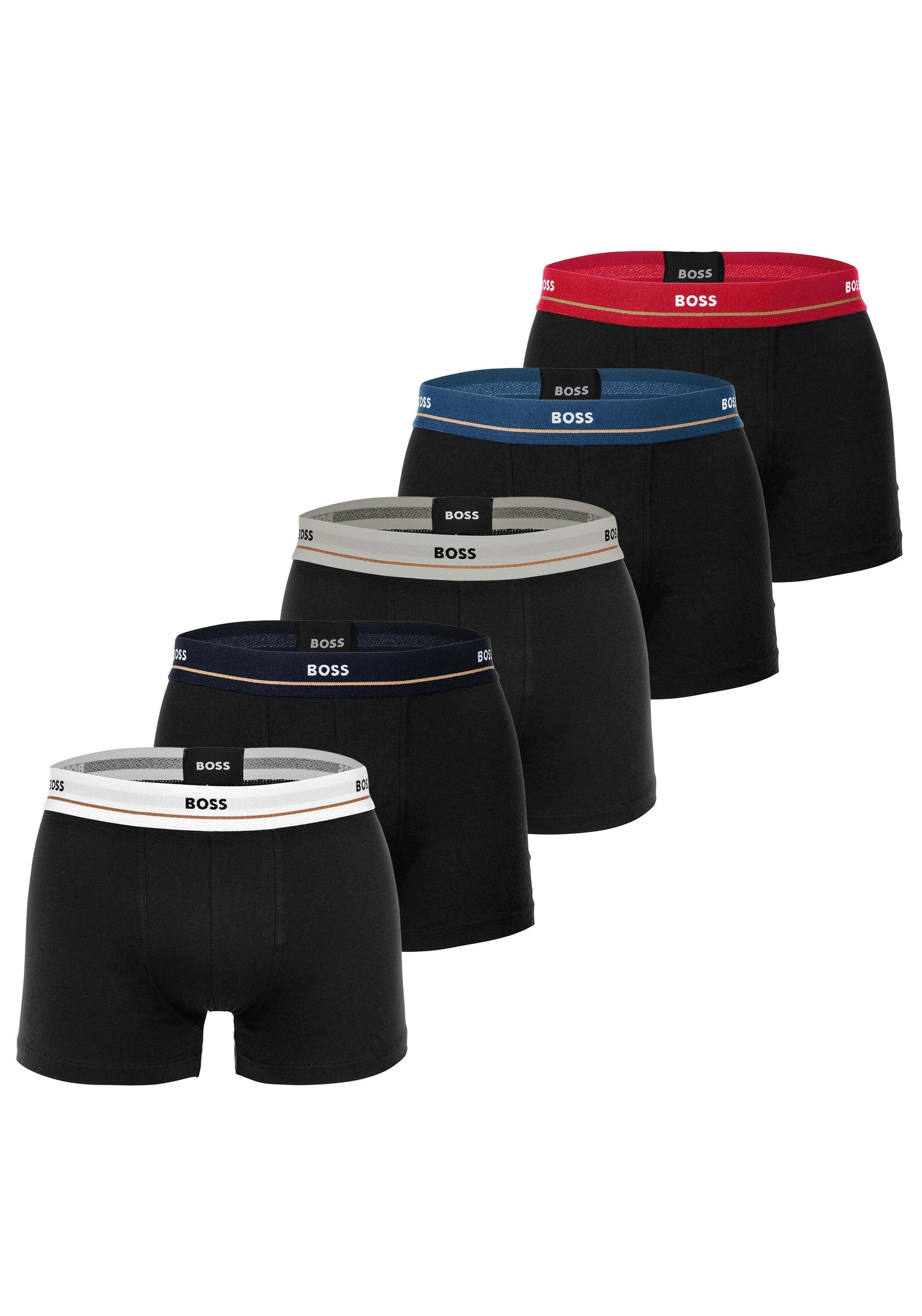 BOSS Boxershorts »Boxershort Trunk 5P Essential 5er Pack«