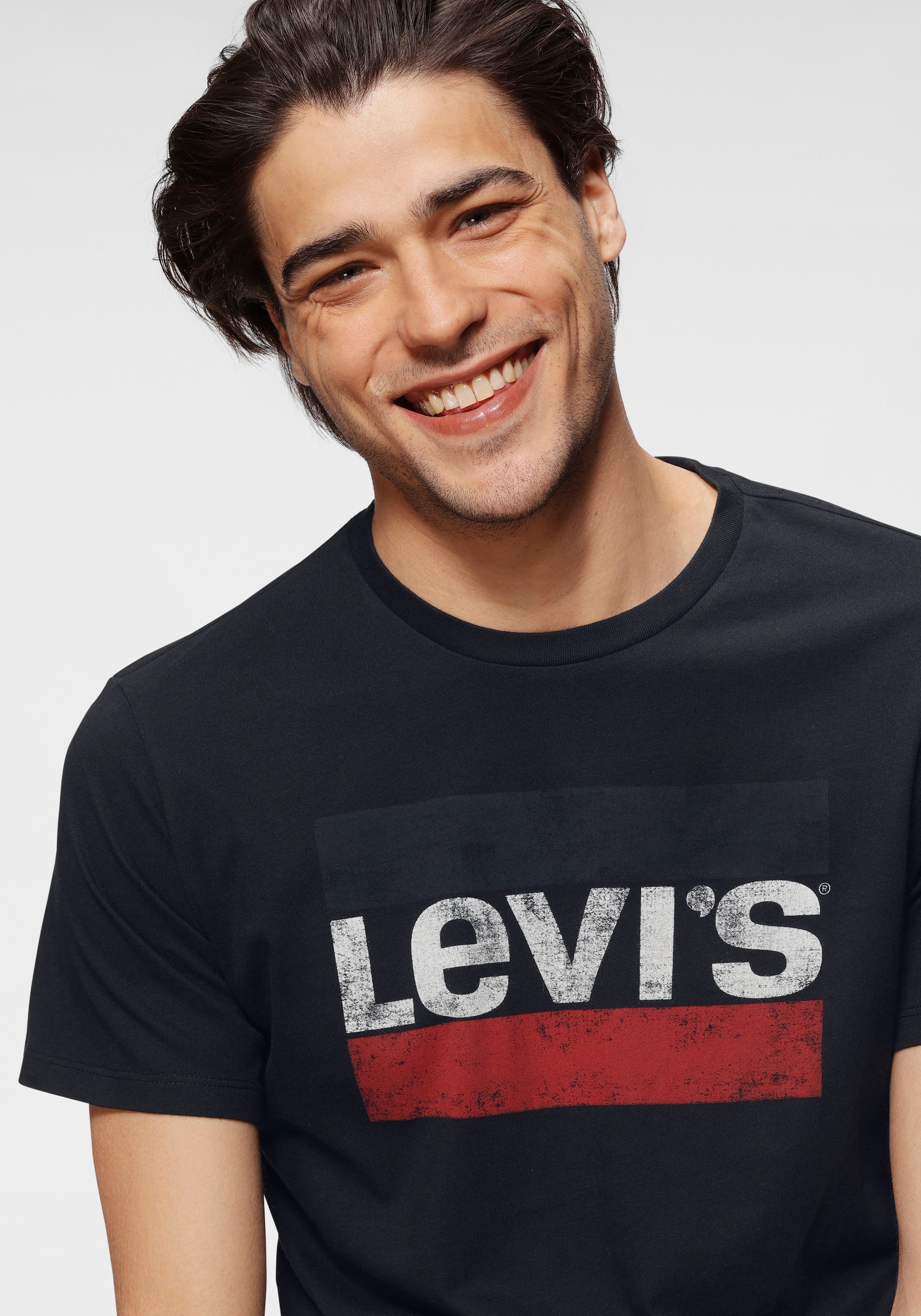 Levi's® T-Shirt, mit großem Logoprint