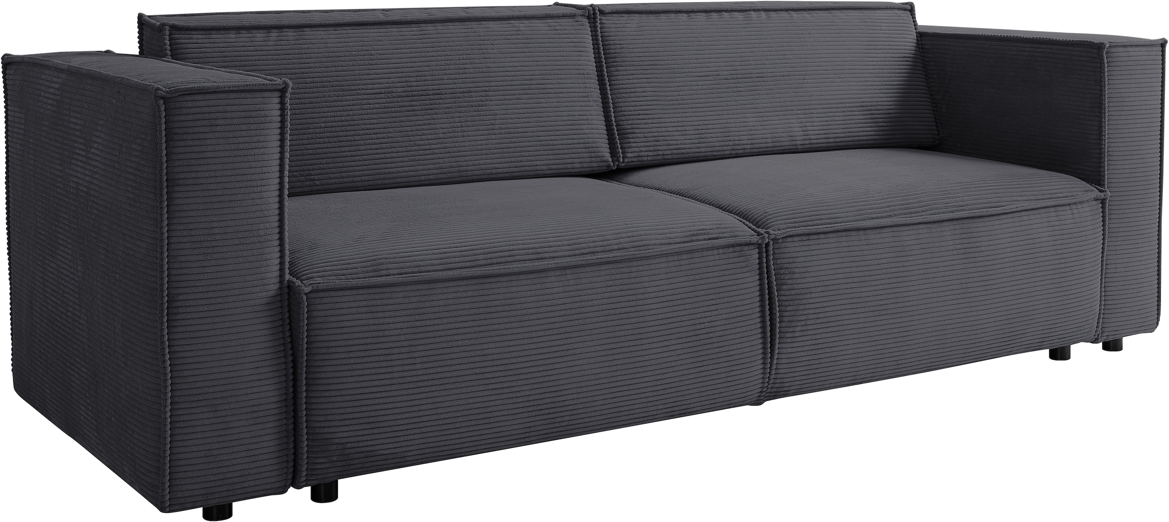 WERK2 Schlafsofa »Kansas Breite 252 cm, mit extragroßer Liegefläche 202x152 cm«