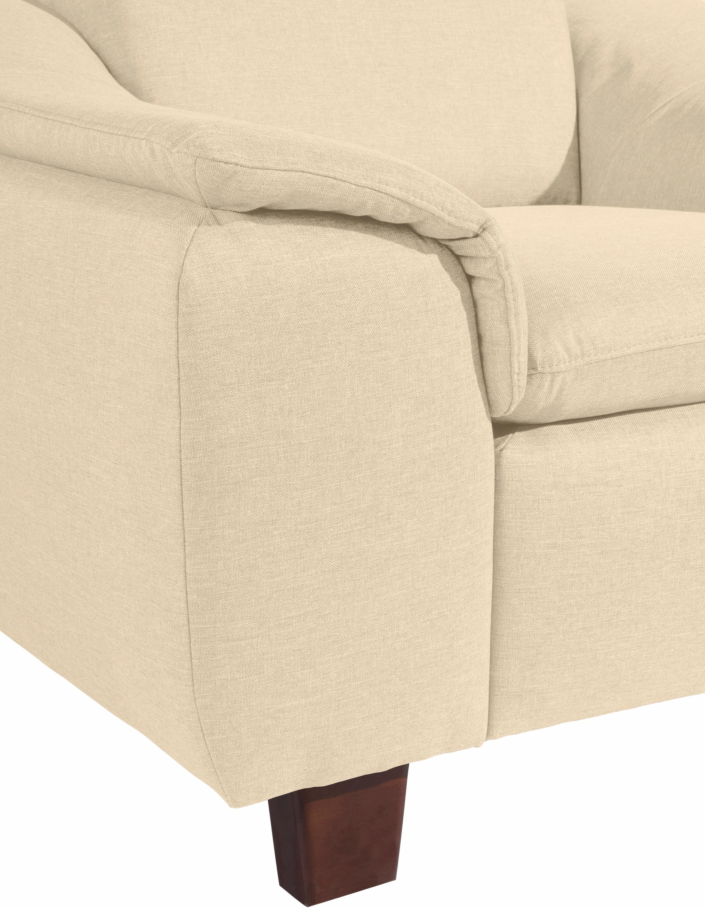 Max Winzer® Sessel »Alessio, Loungesessel, geschwungene Formensprache, hoher Sitzkomfort«, bequem mit abgerundeter Rückenlehne, aktuelle Mattenoptik
