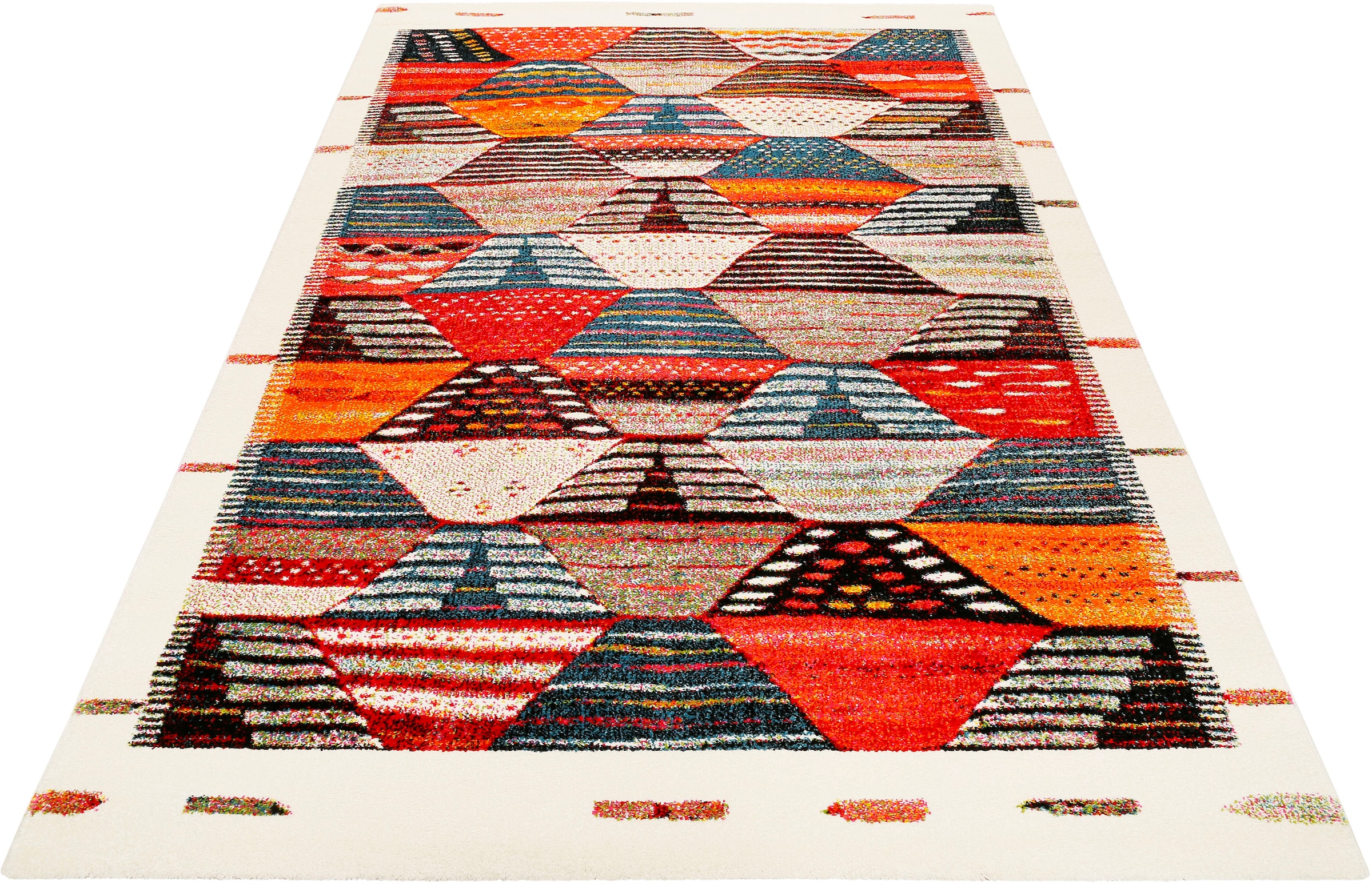 Wecon home Teppich »Modern Berber«, rechteckig, 13 mm Höhe, Wohnzimmer