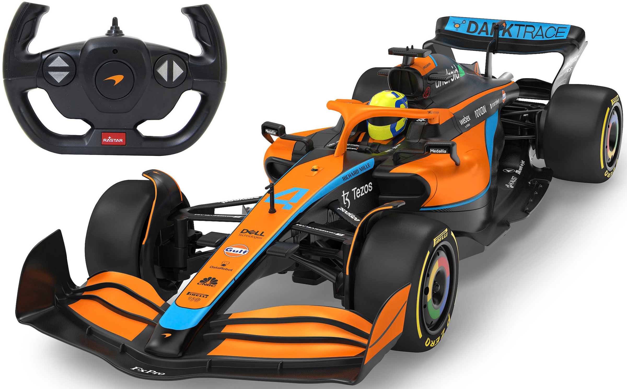 RC-Auto »Deluxe Cars, Deluxe Cars, McLaren MCL36 1:12, orange - 2,4 GHz«