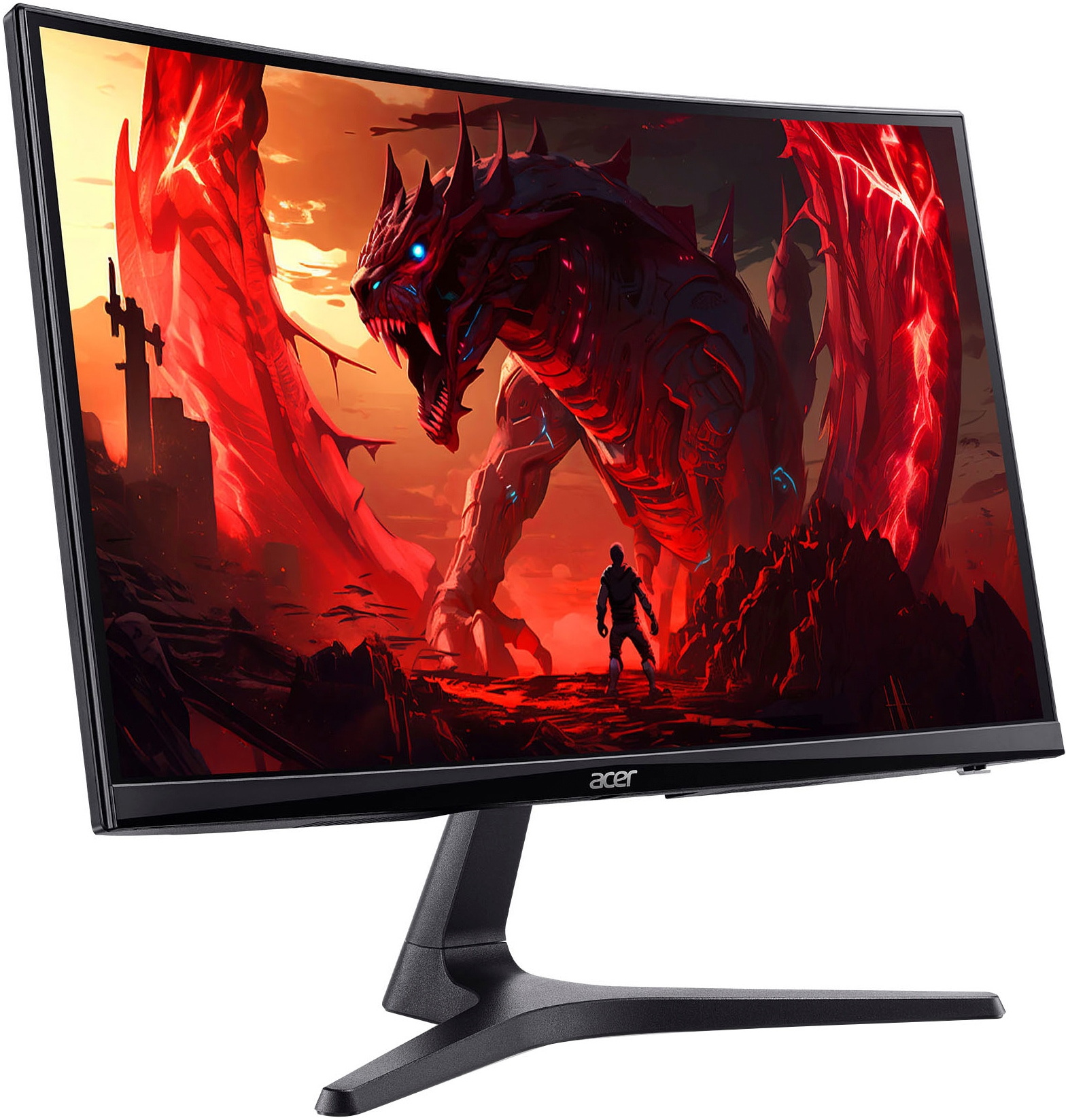 Acer Curved-LED-Monitor »Nitro ED240QP0bi« 59,9 cm/23,6 ″  1920 x 1080 px Full HD 1 Reaktionszeit 180 Hz