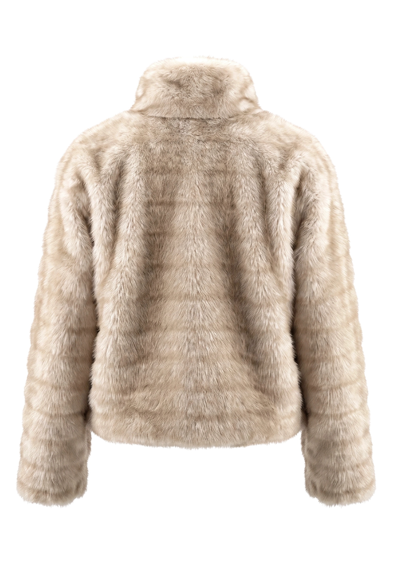 Zero Plüschjacke »Plüschjacke mit Reißverschluss«