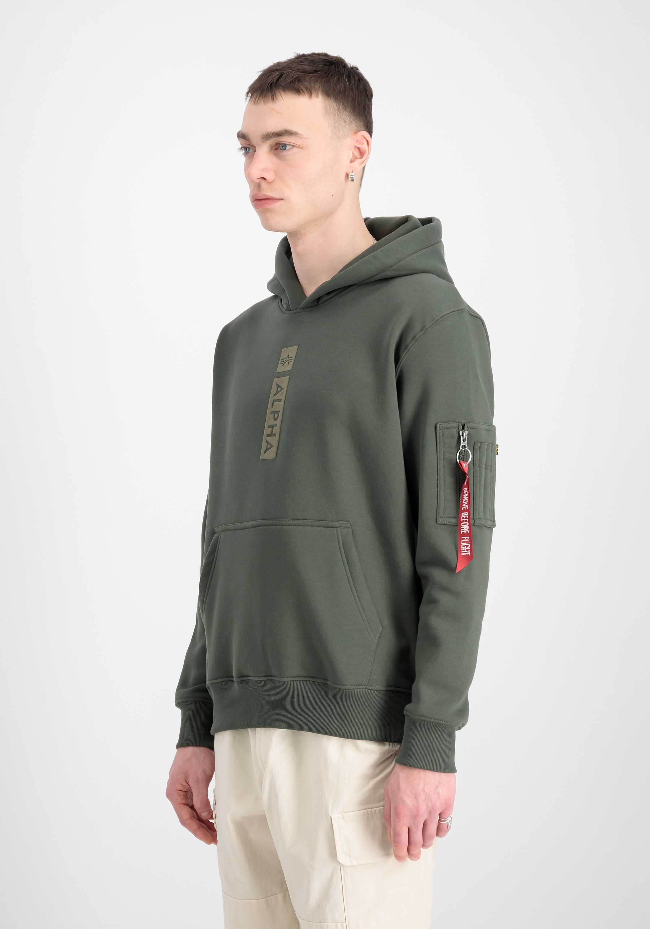 Alpha Industries Hoodie »Alpha Puff Print Hoodie«