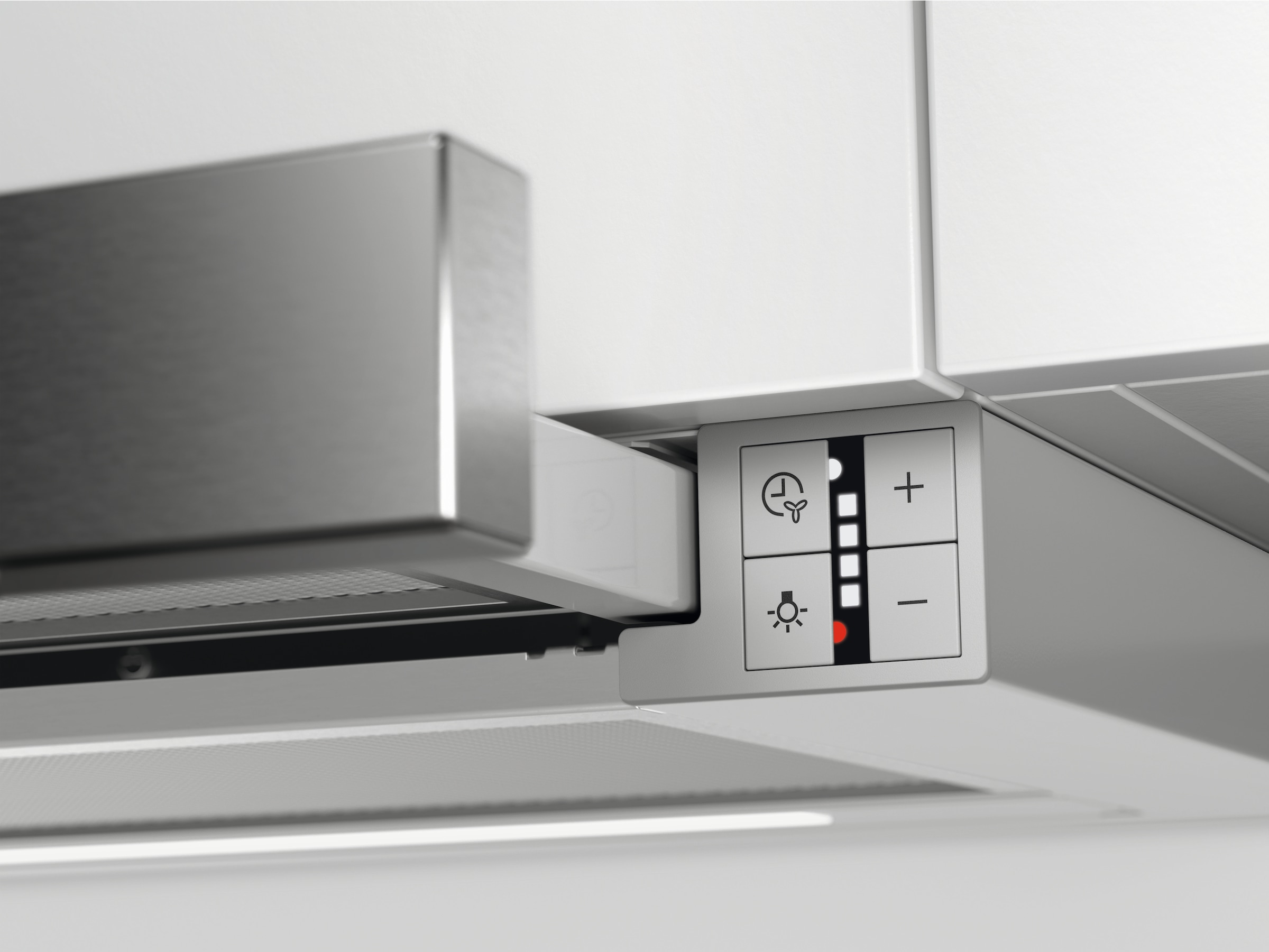 AEG Flachschirmhaube »DPS5650AM 942022603« 3 Stufen + Intensivstufe,Abluft- und Umluftbetrieb, LED-Leuchtstreifen