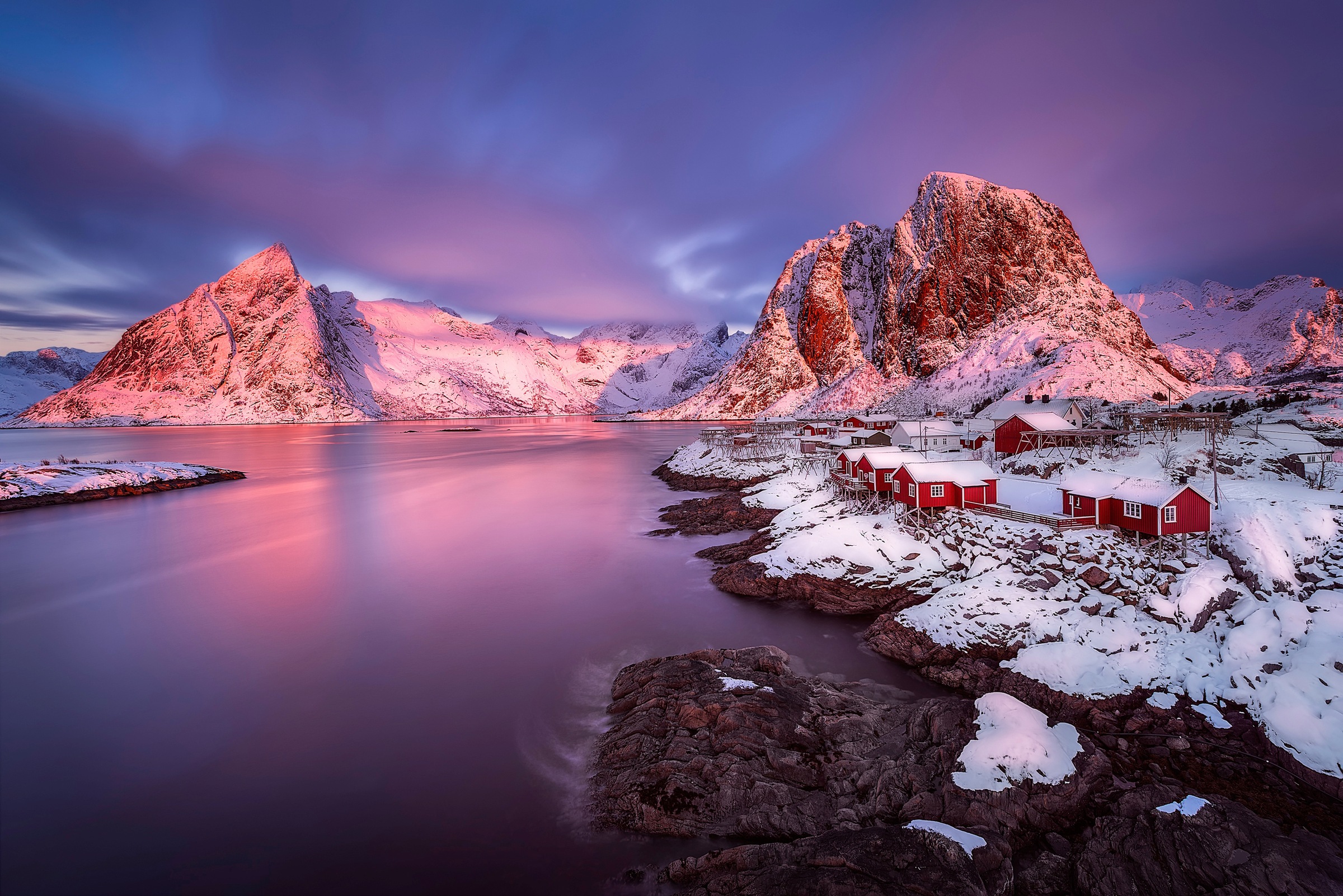 Papermoon Fototapete »Photo-Art DAVID MARTIN CASTAN, NORWEGEN FJORD«