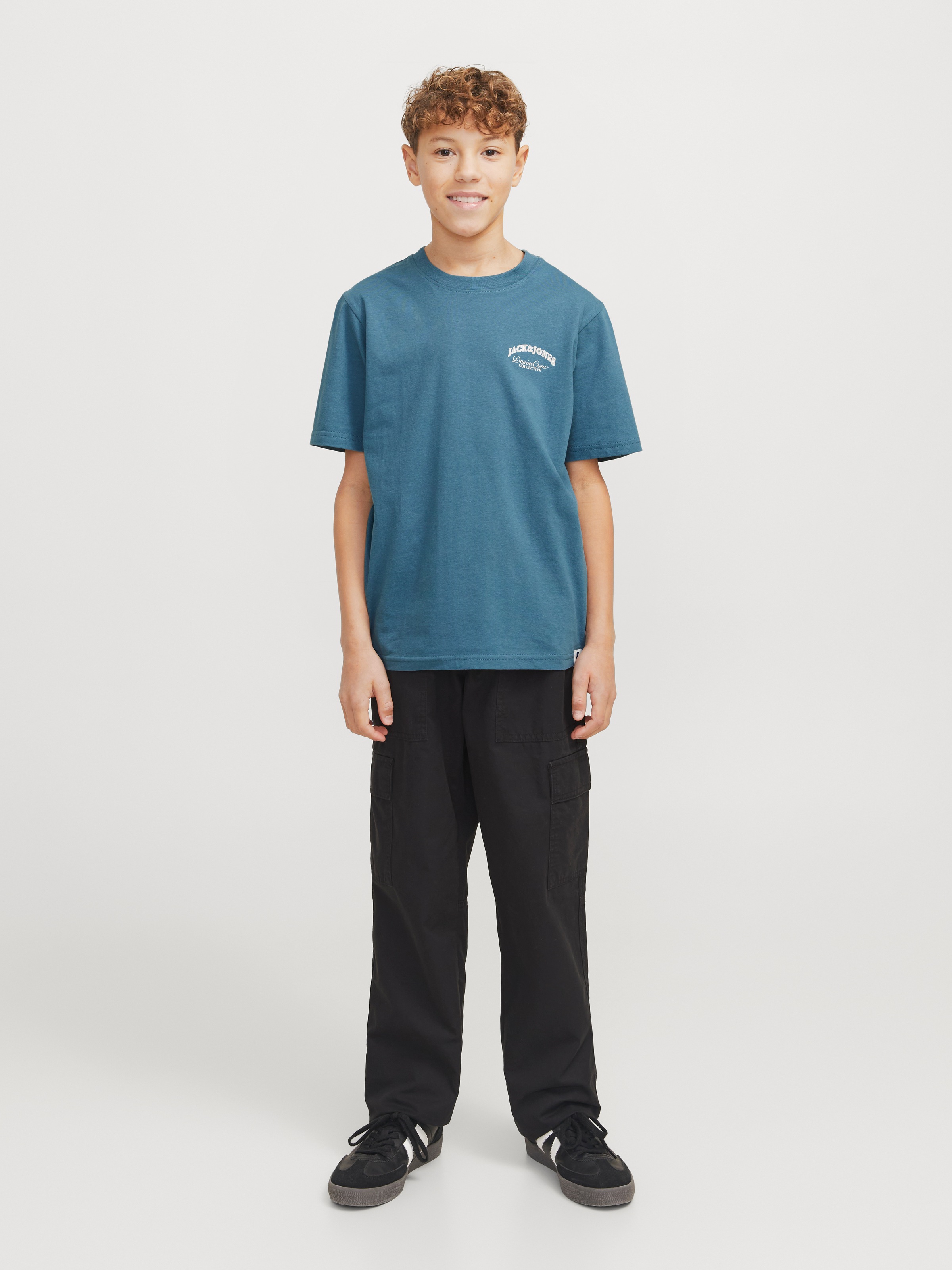 Jack & Jones Junior T-Shirt »JJEBRANDES BACKP RELAXED TEE SS SN JNR«