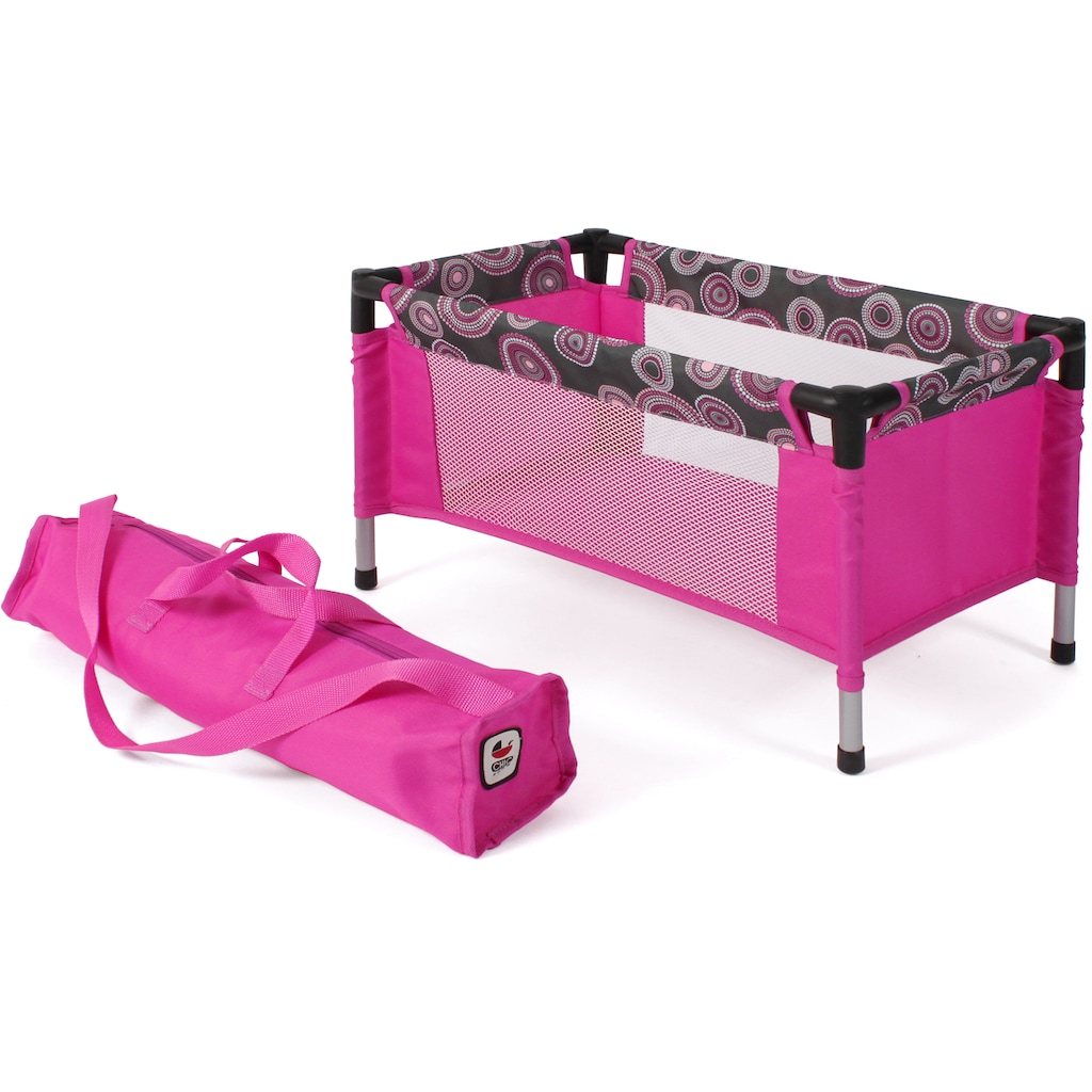 CHIC2000 Puppenbett »Puppen-Reisebett, Hot Pink«