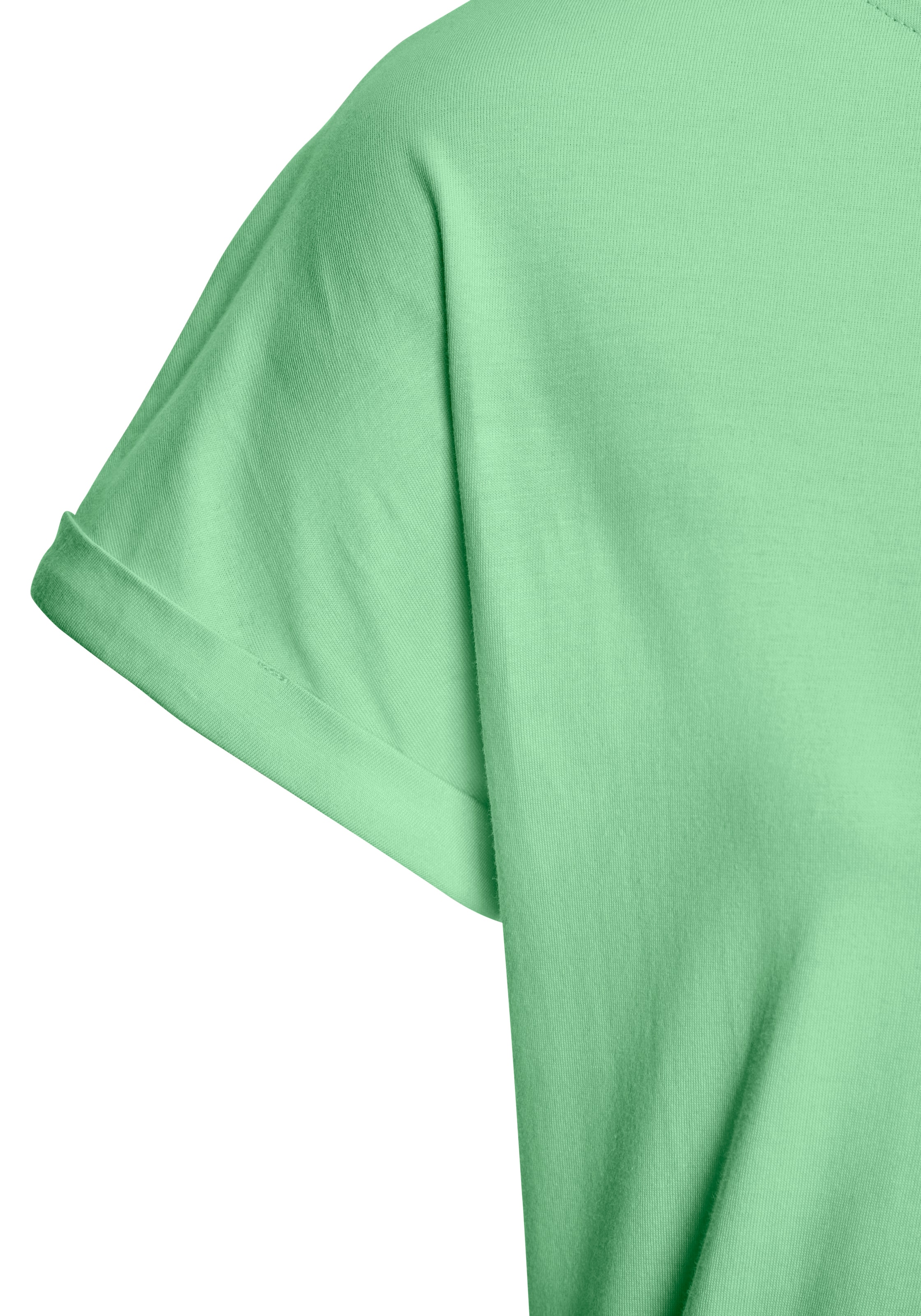 Vivance by Lascana T-Shirt aus luftiger Bio-Baumwoll-Qualität