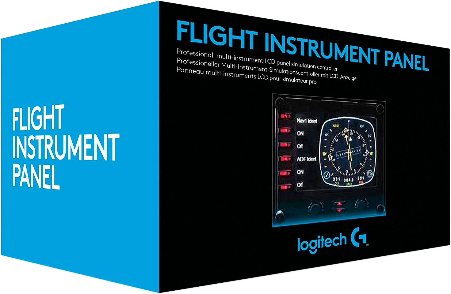 Logitech G Gaming-Adapter »Logitech G Saitek Pro Flight Instrumental Panel«, 1,8 cm