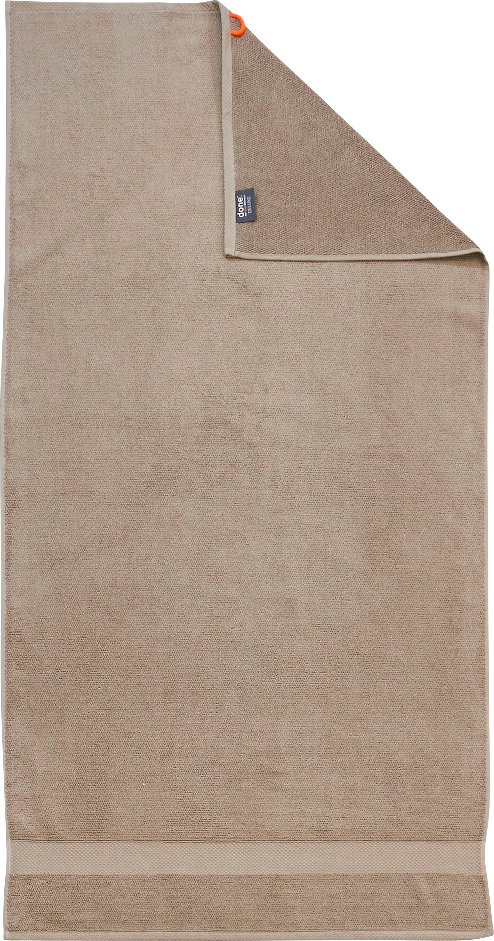 done.® Badetücher »Deluxe«, (1 St., Duschtuch 70 x 140 cm), 1-tlg., Uni Farben, Hotelqualität aus hochwertigem Zwirnfrottier