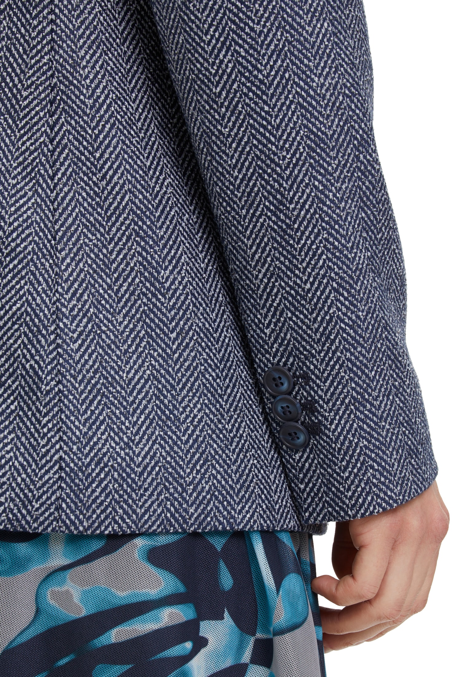 Betty&Co Longblazer »Longblazer mit Taschen«