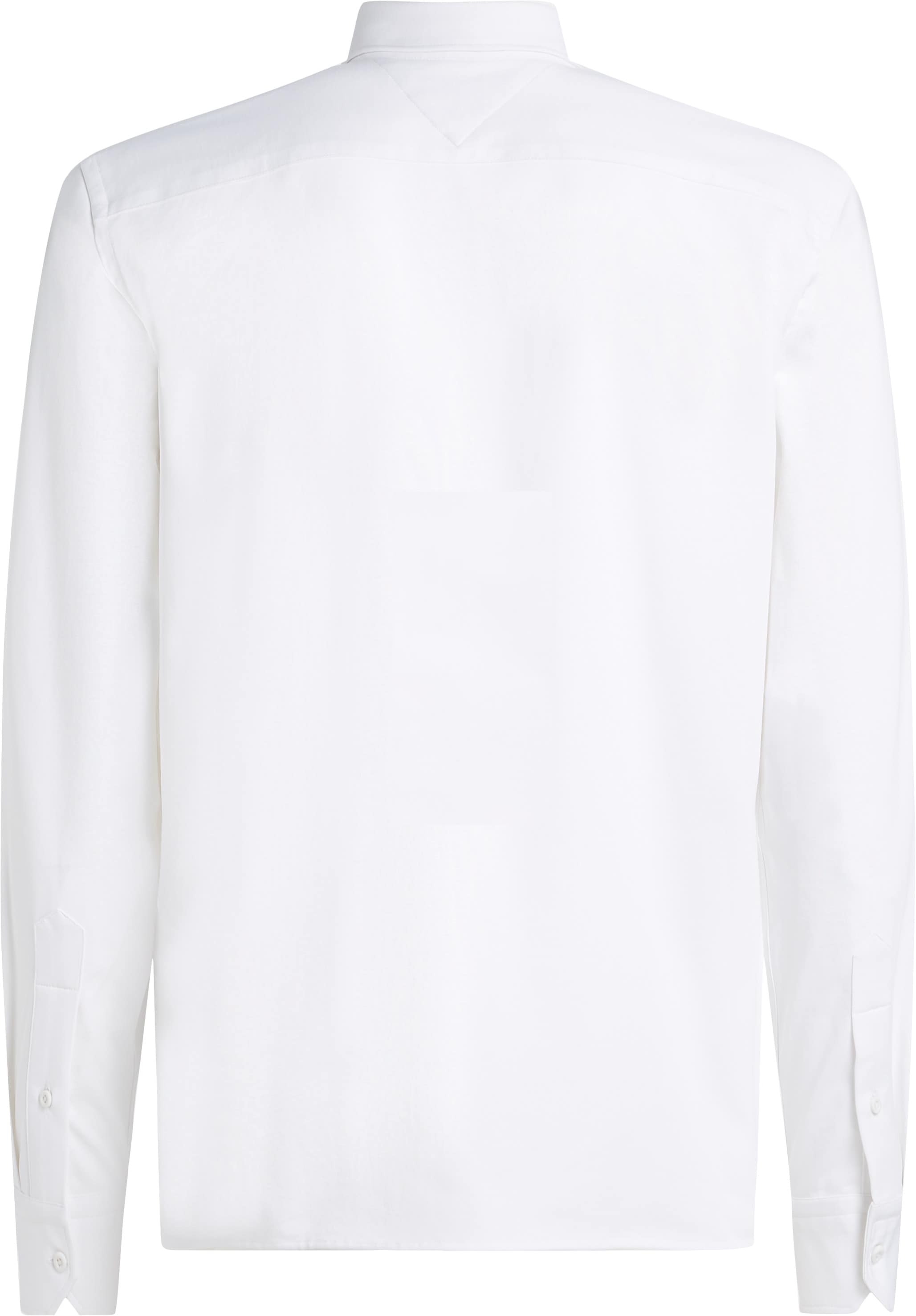 Tommy Hilfiger Businesshemd »PERFORMANCE KNIT SOLID SF SHIRT«, mit Logostickerei