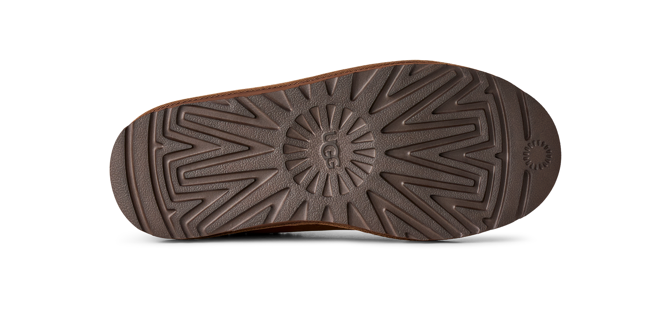 UGG Pantoffel »W TASMAN NUBUCK«  Slipper, Schlupfschuh mit Textilborde im Ethno-Style