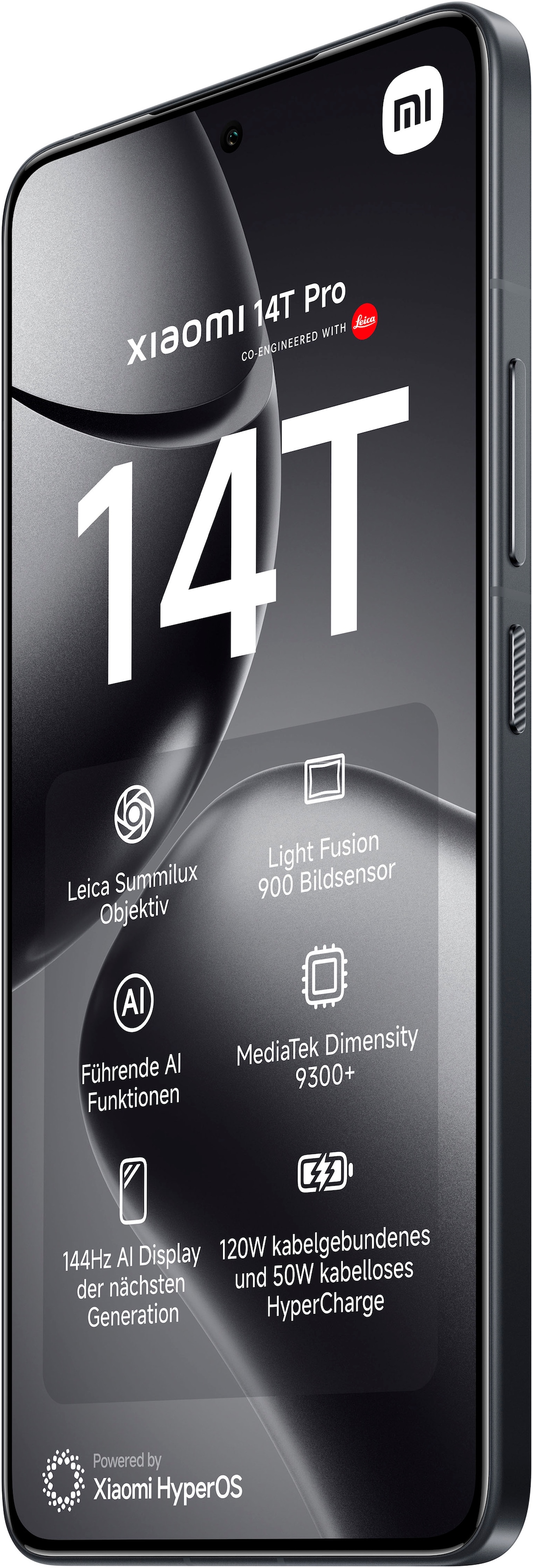 Xiaomi Smartphone »Xiaomi 14T Pro 512GB«, Titan Black