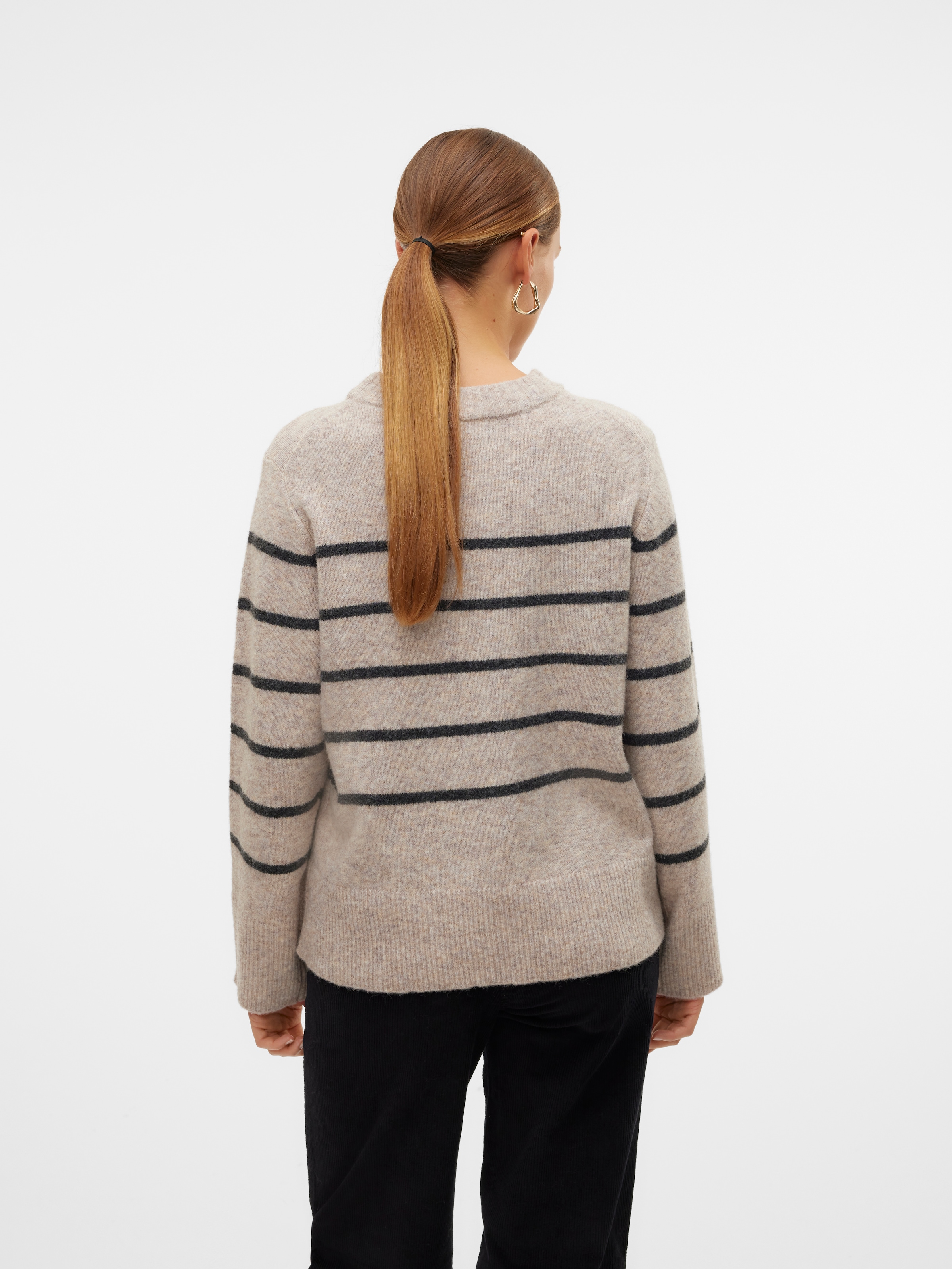 Vero Moda Strickpullover »VMFLAWLESS LS O-NECK PULLOVER GA NOOS«