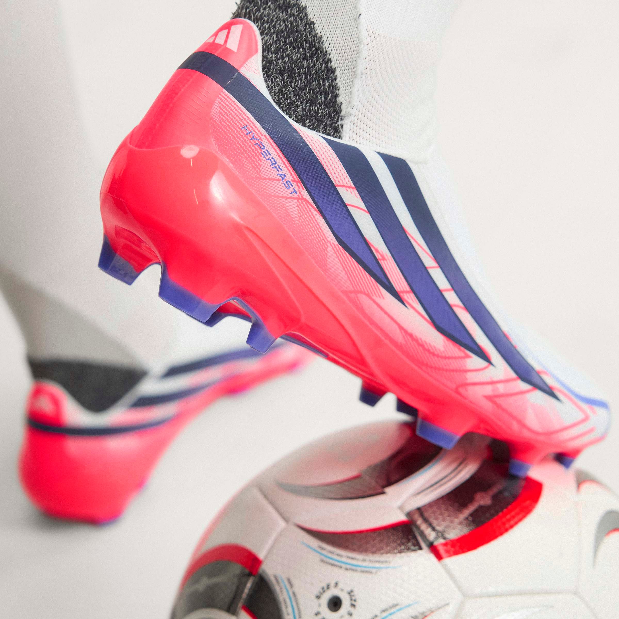 adidas Performance Fußballschuh »F50 HYPERFAST LEAGUE , NATURRASEN, OHNE SCHNÜRSENKEL«  Außensohle für Rasen und feste Böden