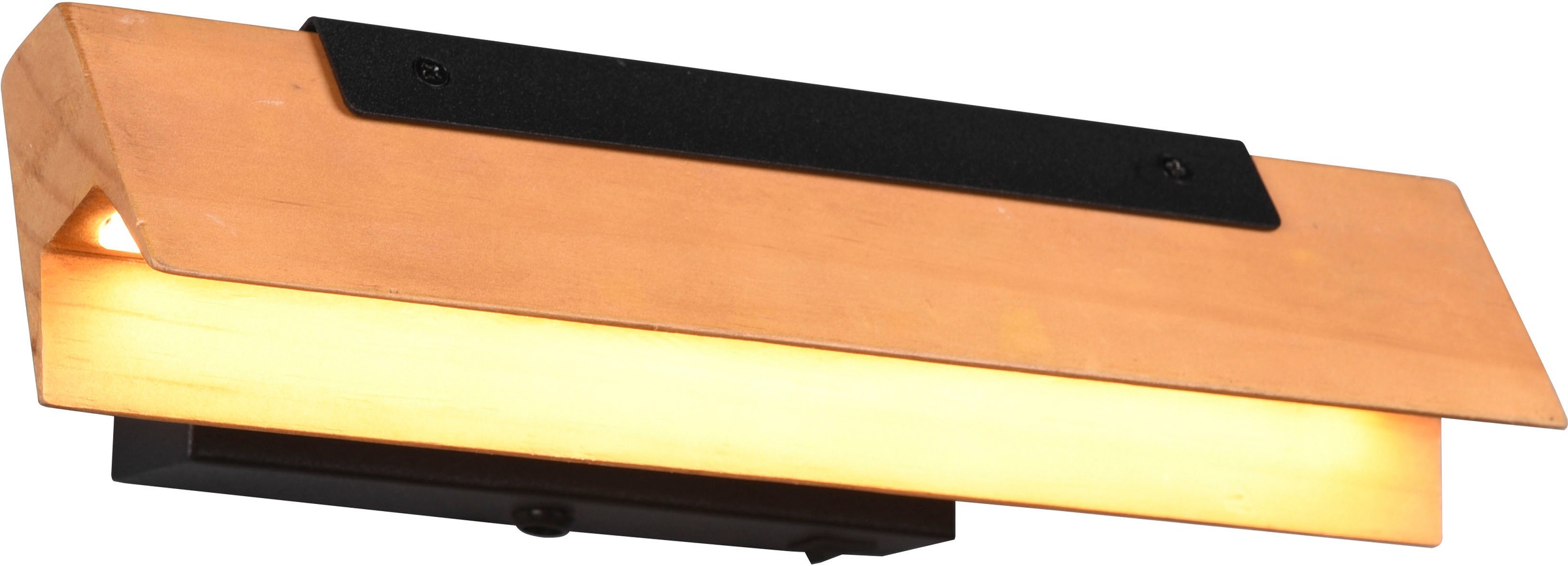 TRIO Leuchten LED OTTO Holzschirm flammig-flammig, bestellen 3 Wandleuchte warmweiß, Lumen Dimmstufen Wandlampe »Kerala«, bei 1 1100 LED schwenkbar