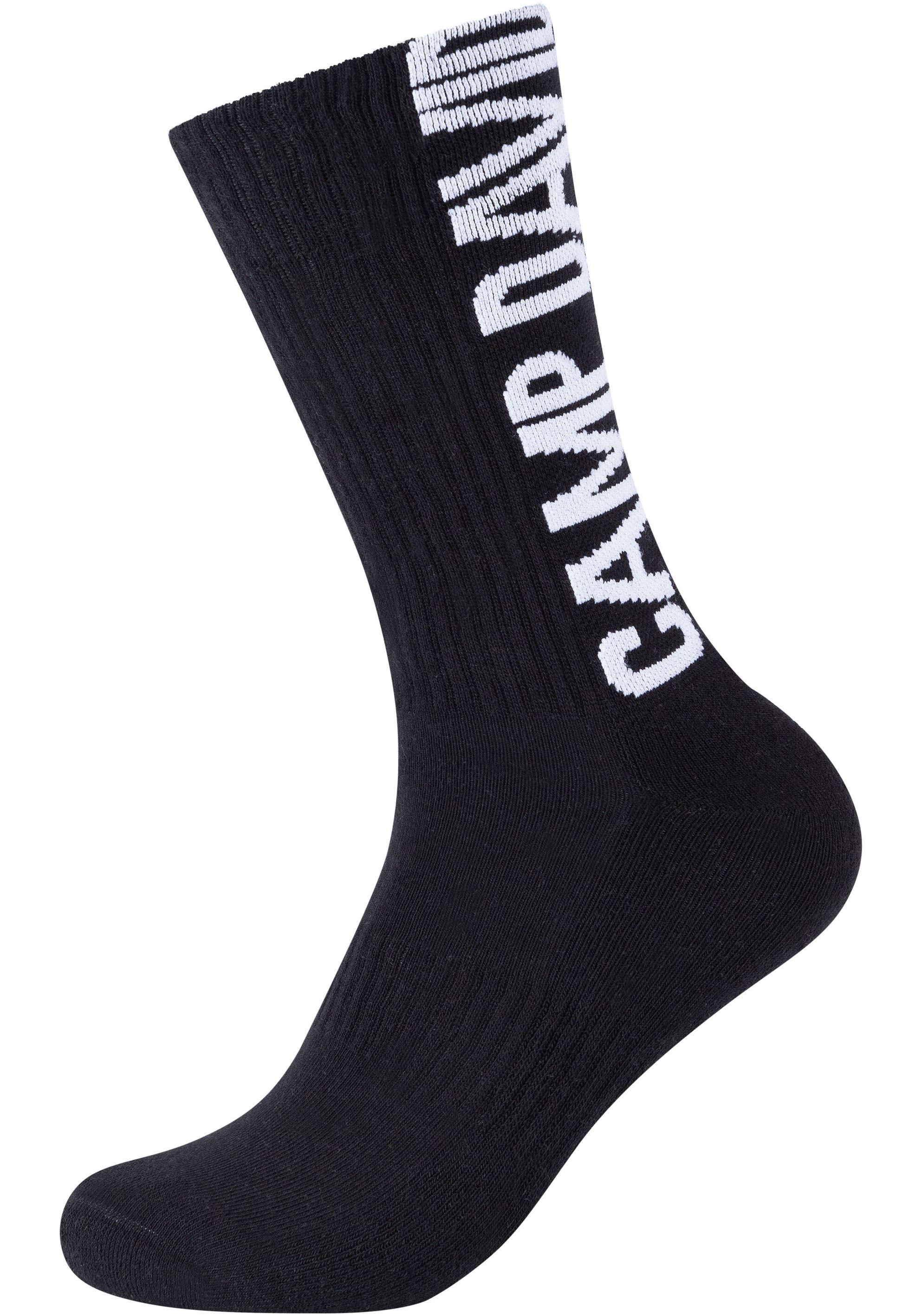 CAMP DAVID Socken »cushioned«, (4er Pack), mit auffälligem Markenlogo-Design