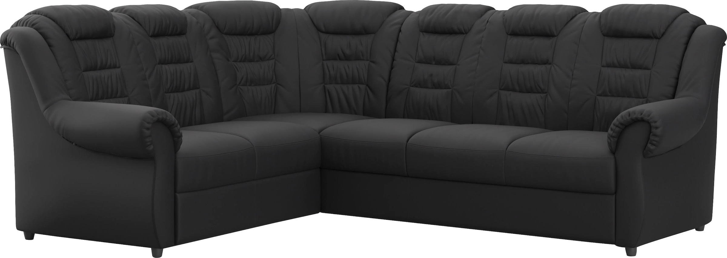 Home affaire Ecksofa »Boston L-Form« mit hoher Rückenlehne, wahlweise mit Bettfunktion & Stauraum