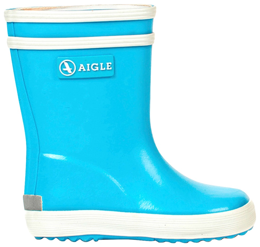 Aigle Gummistiefel »Aigle Baby-Flac hellblau/weiß Gr.«