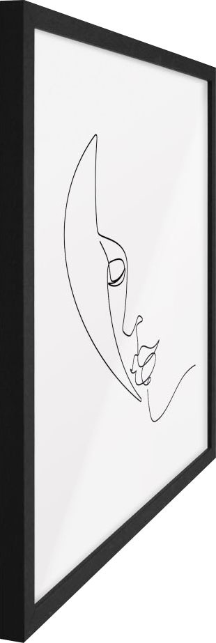 Reinders! Wandbild »Silhouette Gerahmtes Bild« OTTO kaufen bei - online Gesicht