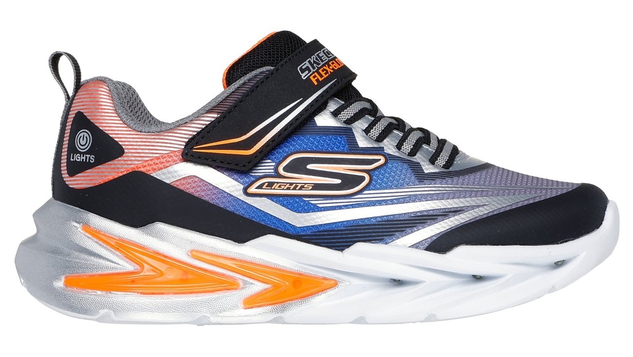 Skechers Sneaker »FLEX-GLOW ULTRA«, Klettschuh zum Schlüpfen, Größenschablone zum Download