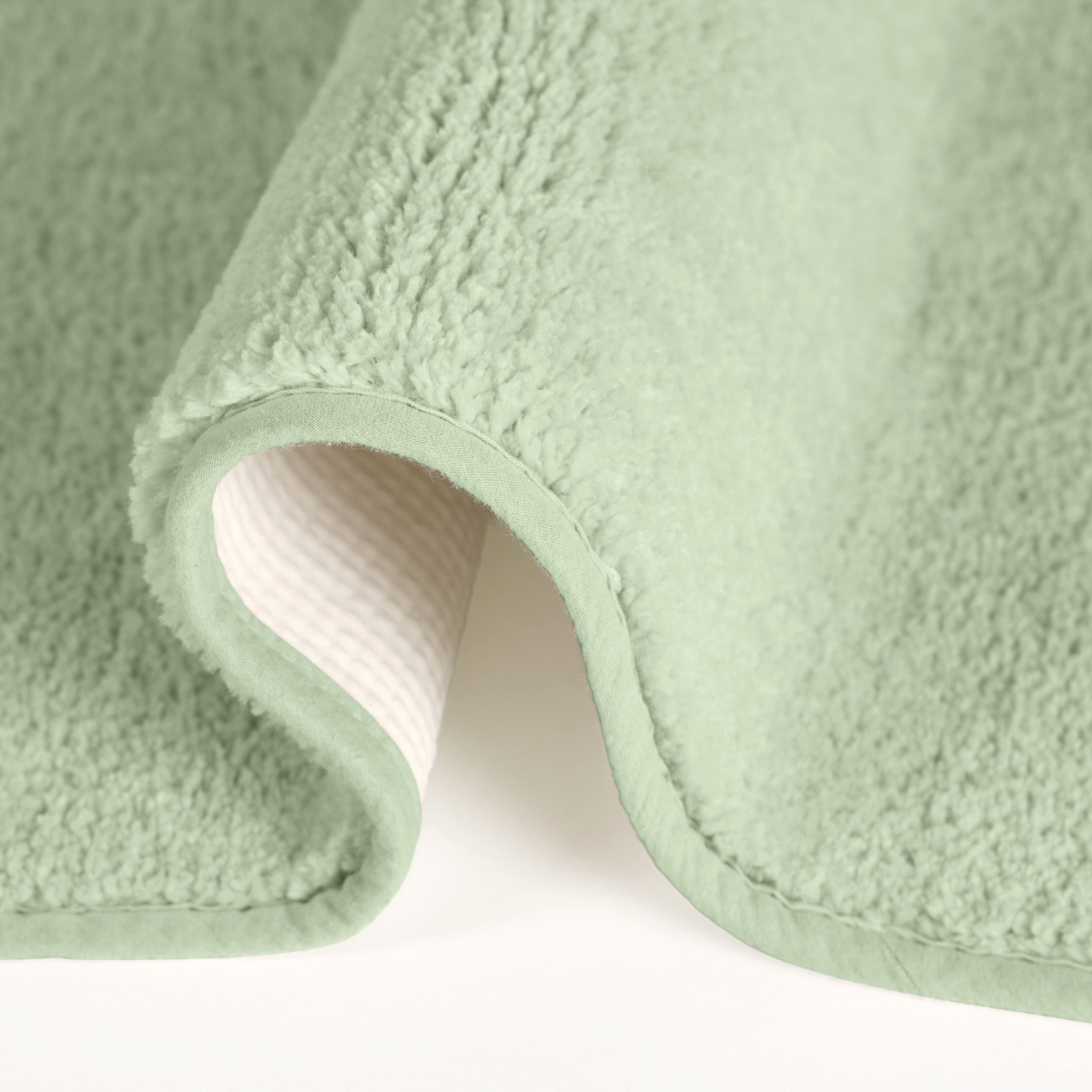 my home Badematte »Vanessa, Badvorleger, Badezimmer Teppich«, rutschhemmend beschichtet, schnell trocknend-fußbodenheizungsgeeignet-strapazierfähig, Badteppich, weiche Haptik, unifarben