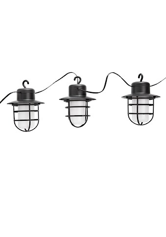 Nino Leuchten LED-Lichterkette »Rome«, 8 St.-flammig, 8 Mini-Laternen mit... kaufen