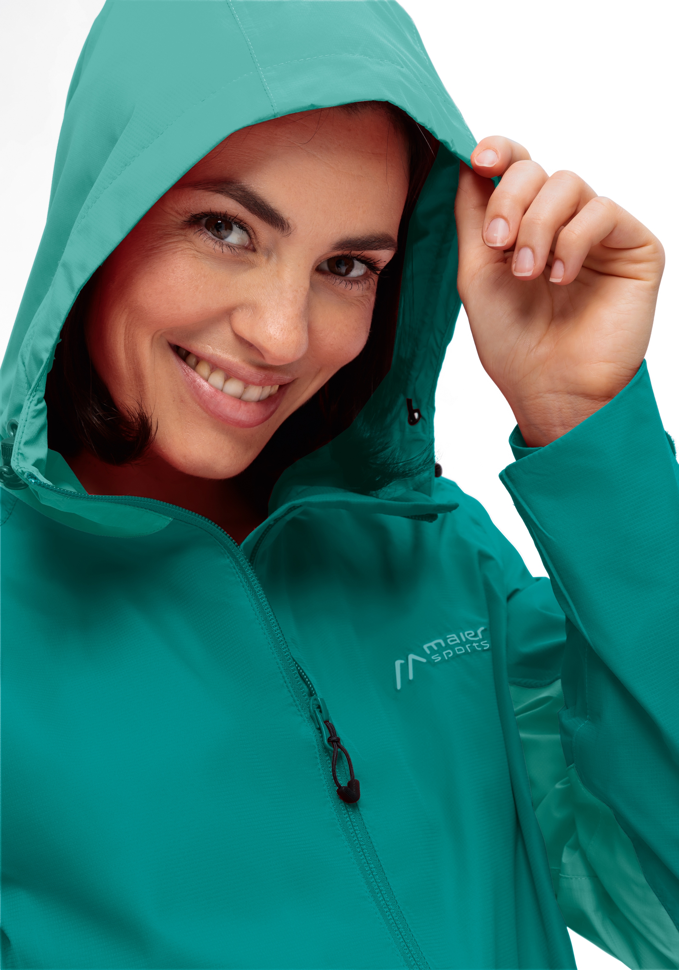 Maier Sports Outdoorjacke »Brocken W«, Damen Jacke wasserdicht, Funktionsjacke 2 Taschen außen + Innentasche