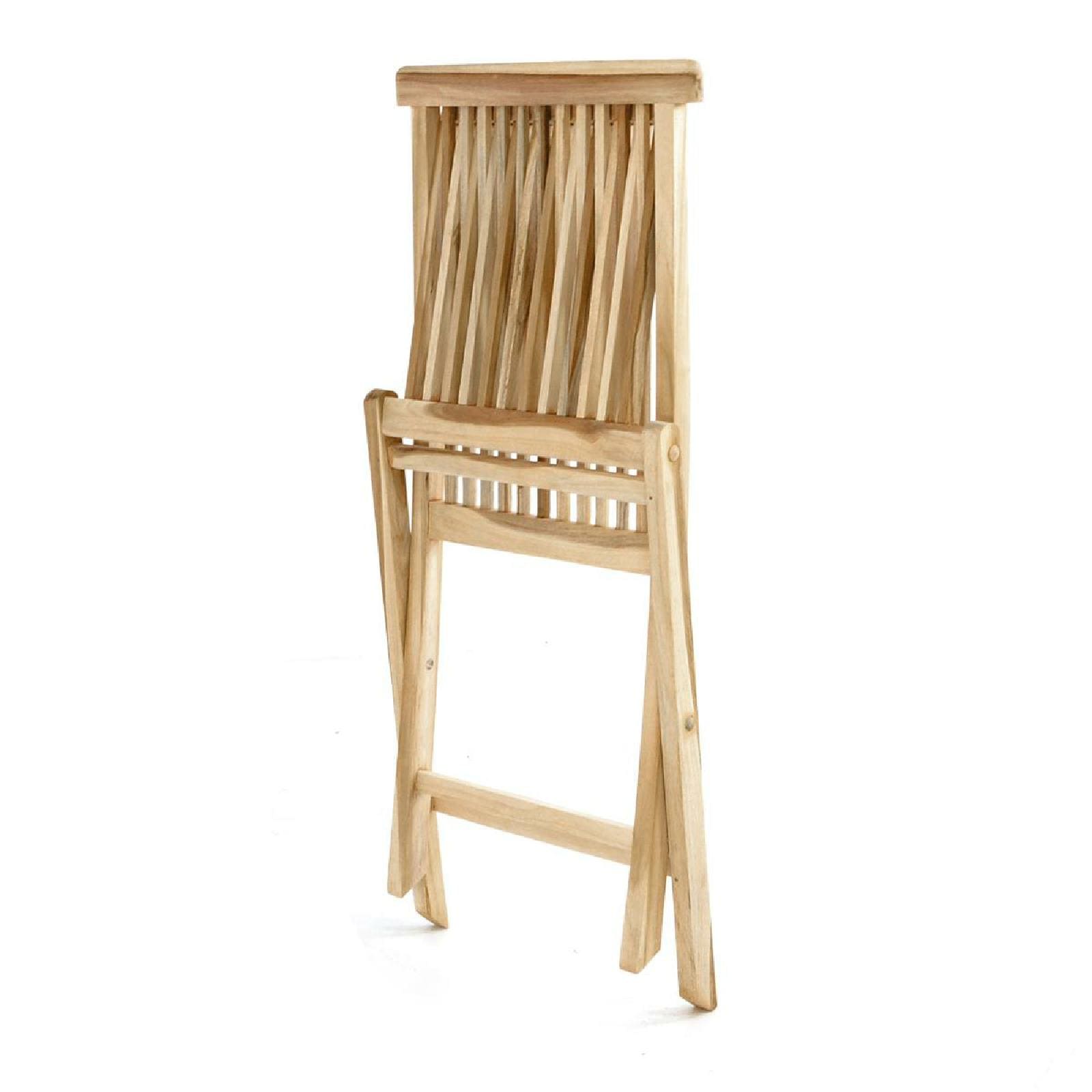 VCM Garten-Essgruppe »3-tlg. Sitzgruppe Garten Tisch Stuhl Holz Teak«